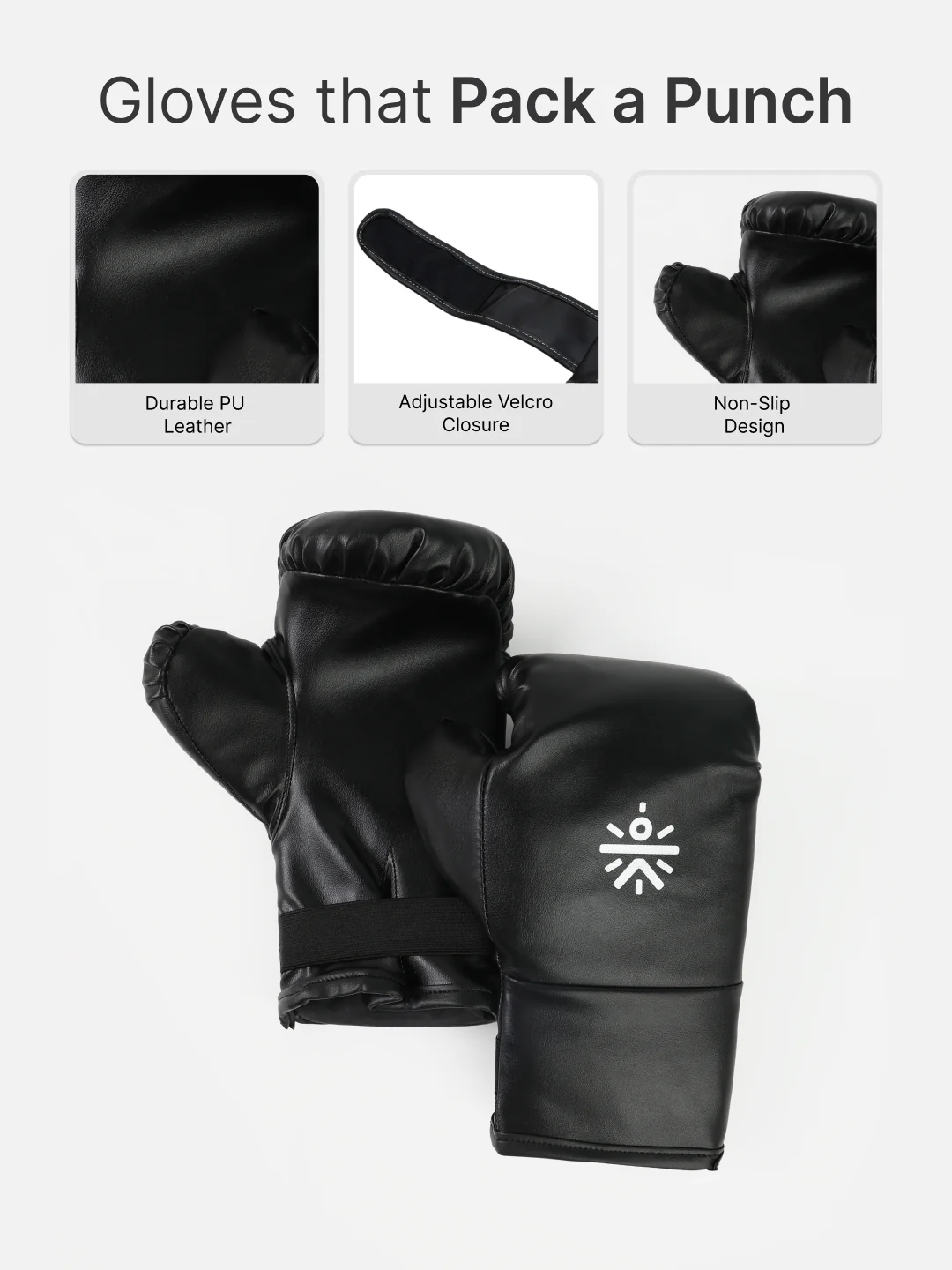cult Kids Boxing Kit - Punching bag, Boxing Gloves and Head gear Orange - Image 5