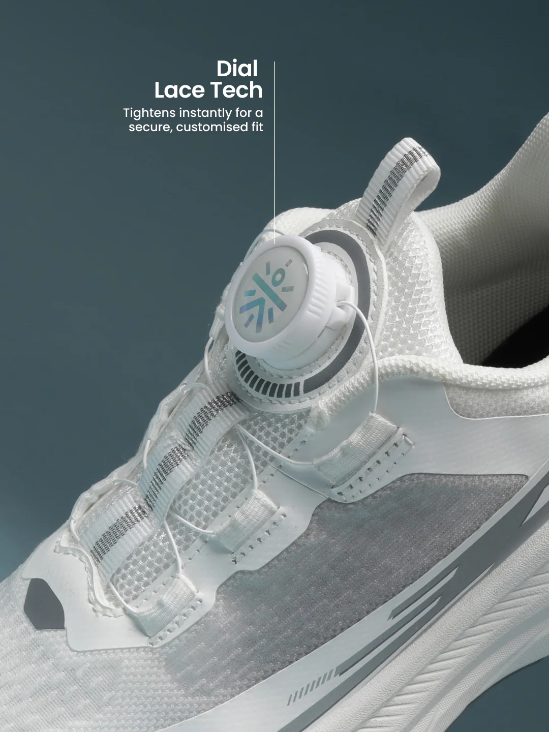cult Kids' SkyBurst Running Shoes - Grey - Image 6