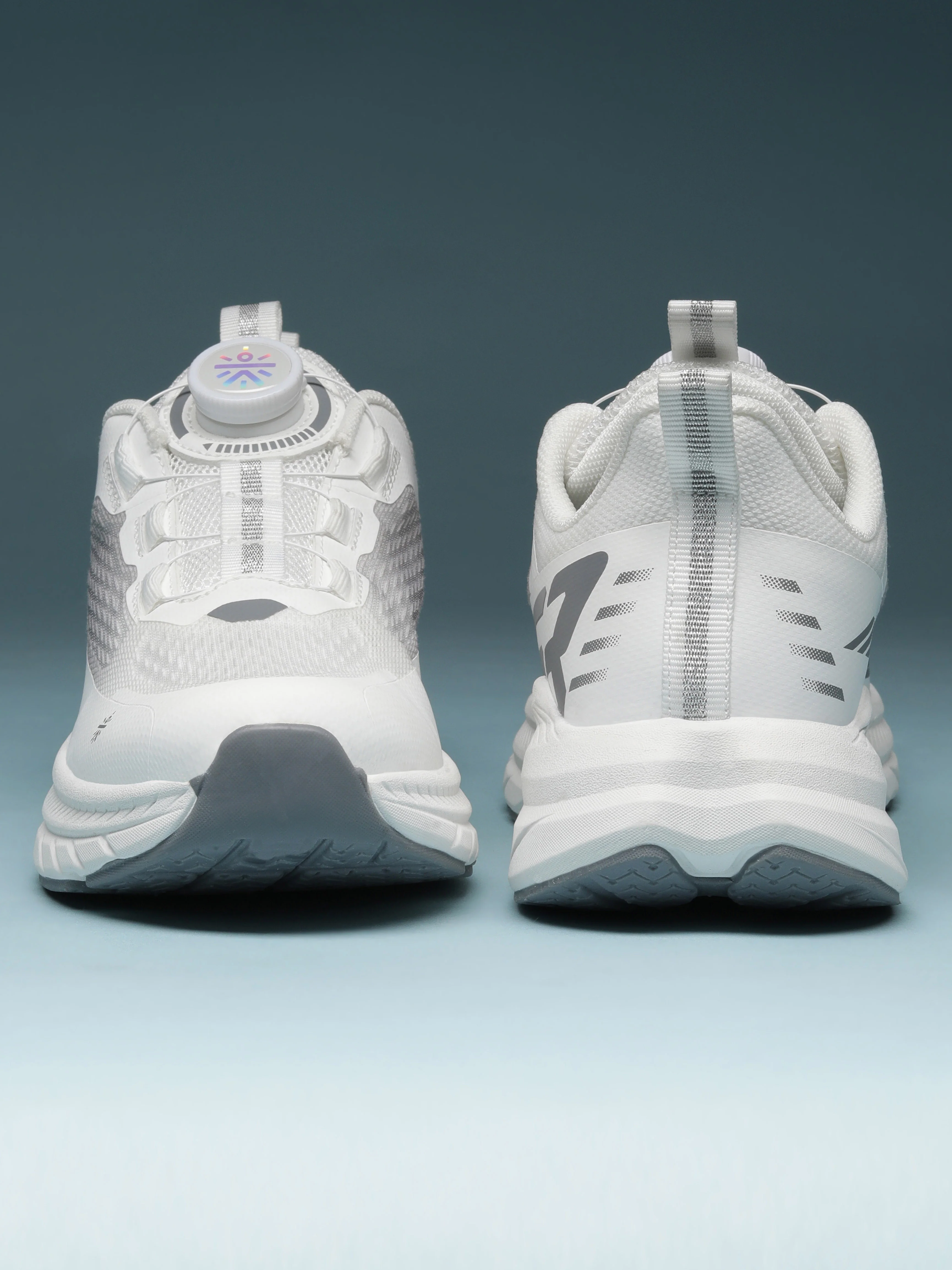 cult Kids' SkyBurst Running Shoes - Grey - Image 9