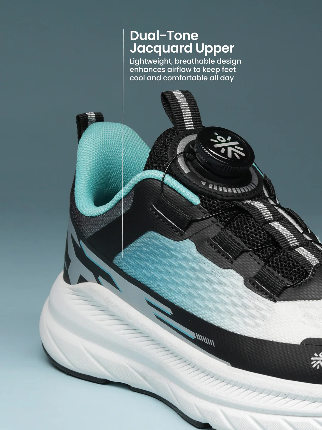 cult Kids' SkyBurst Running Shoes - Ice Blue - Image 5