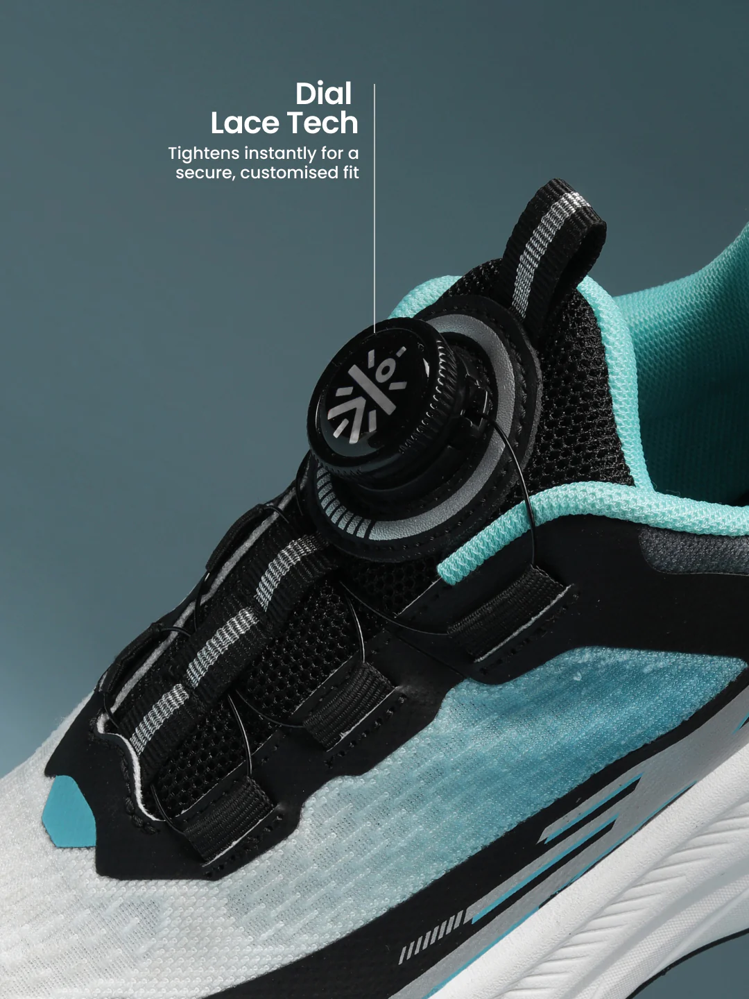 cult Kids' SkyBurst Running Shoes - Ice Blue - Image 6