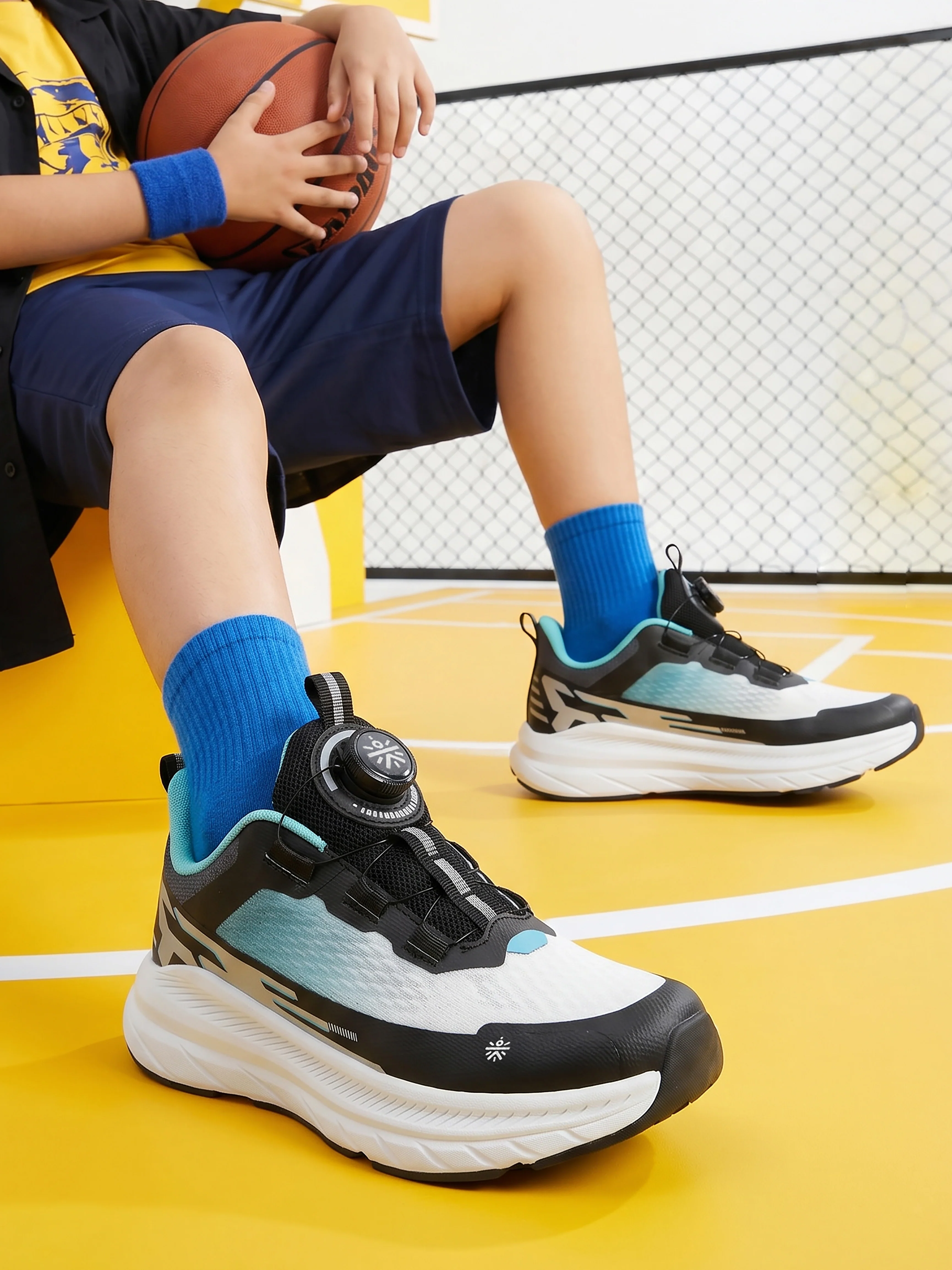 cult Kids' SkyBurst Running Shoes - Ice Blue - Image 7
