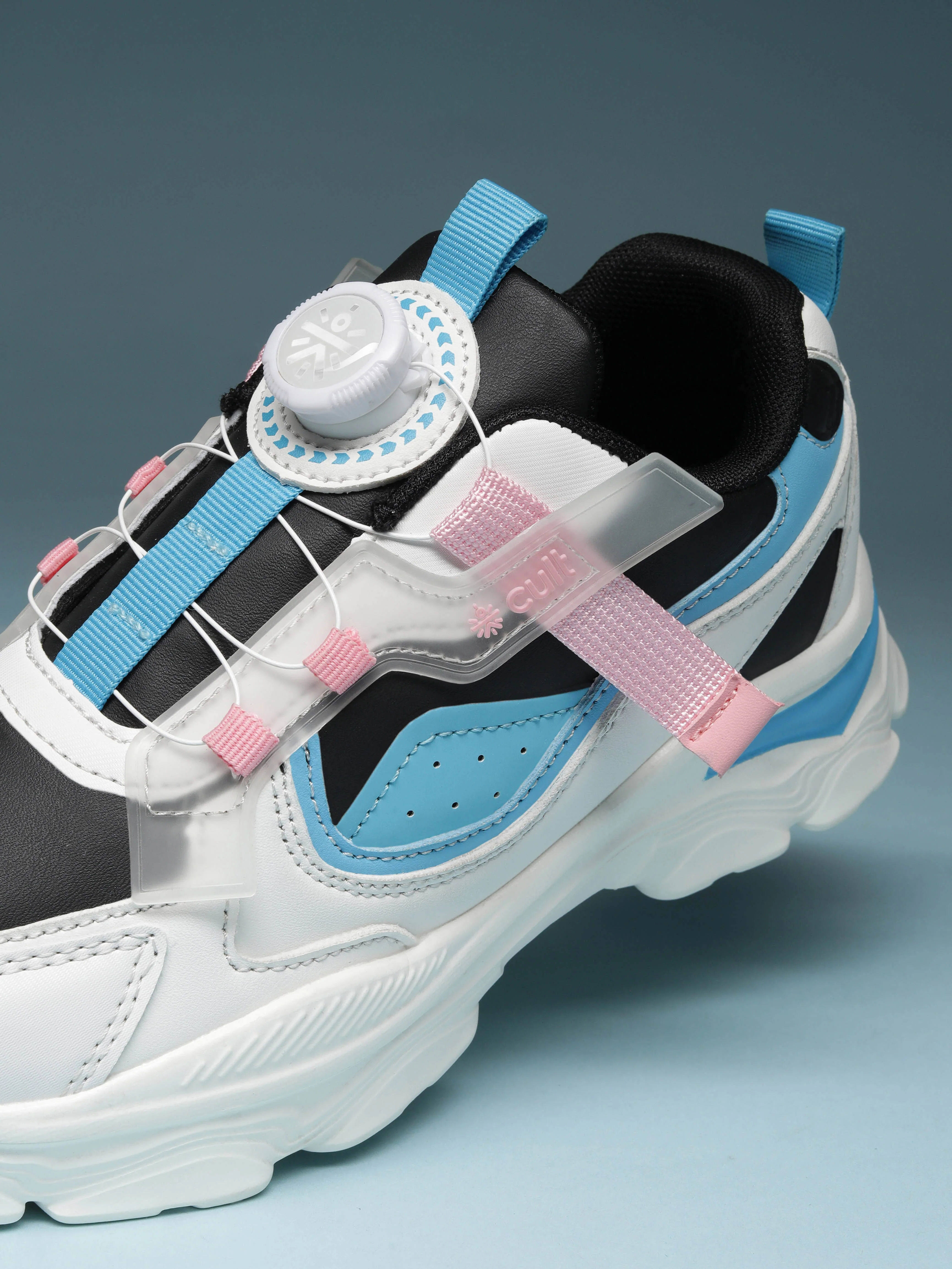 cult Kids' Zoomster Sneakers - White/Black - Image 10