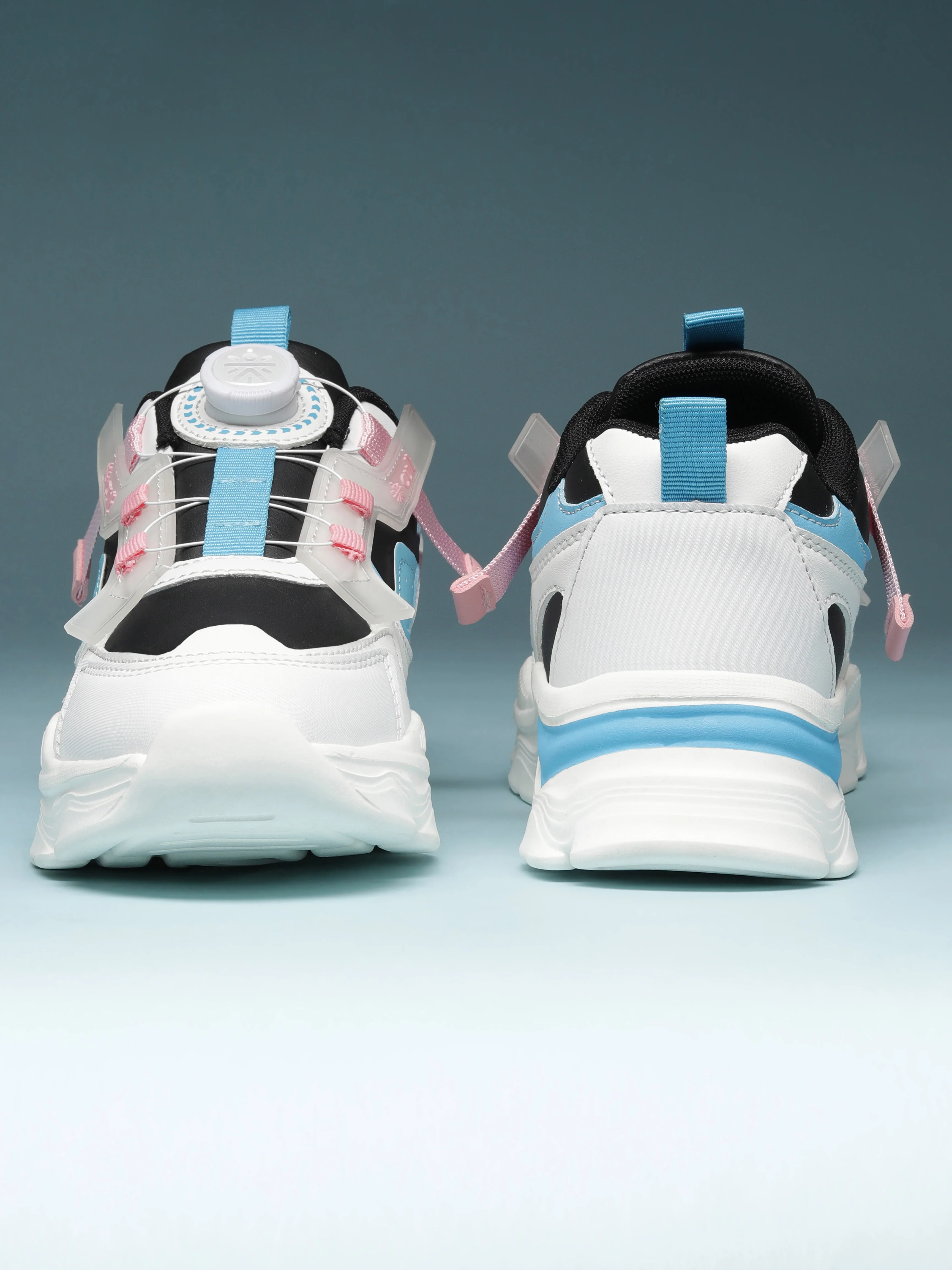 cult Kids' Zoomster Sneakers - White/Black - Image 9