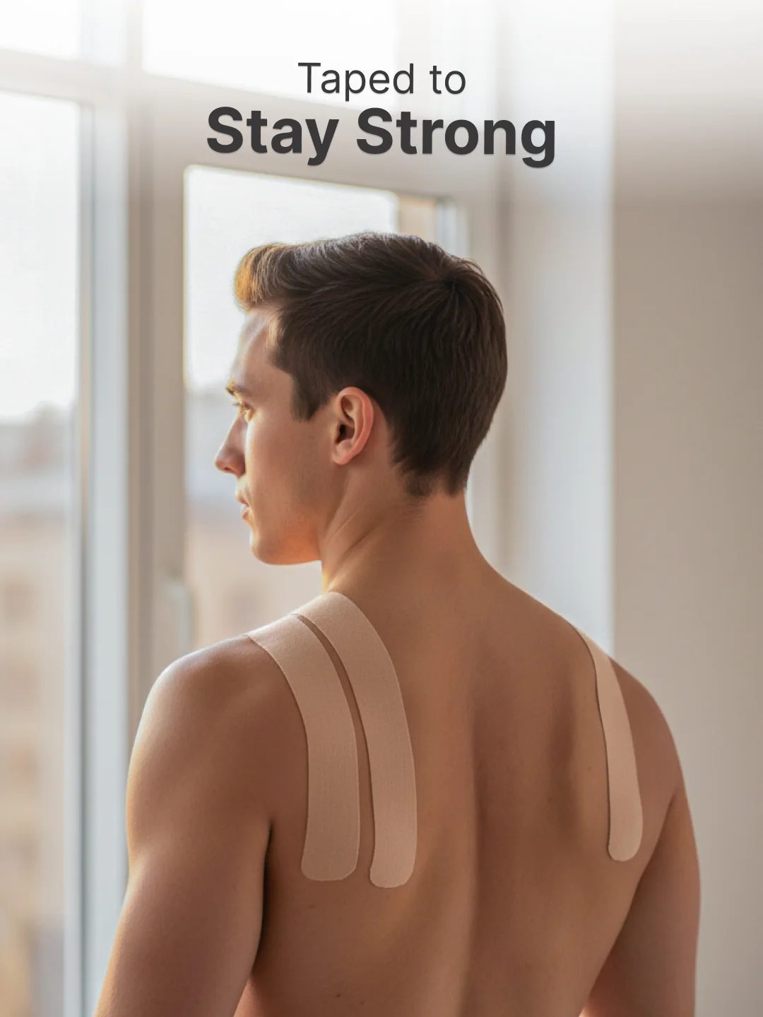 cult Kinesiology Tape Beige - Muscle Support & Injury Recovery - Image 2