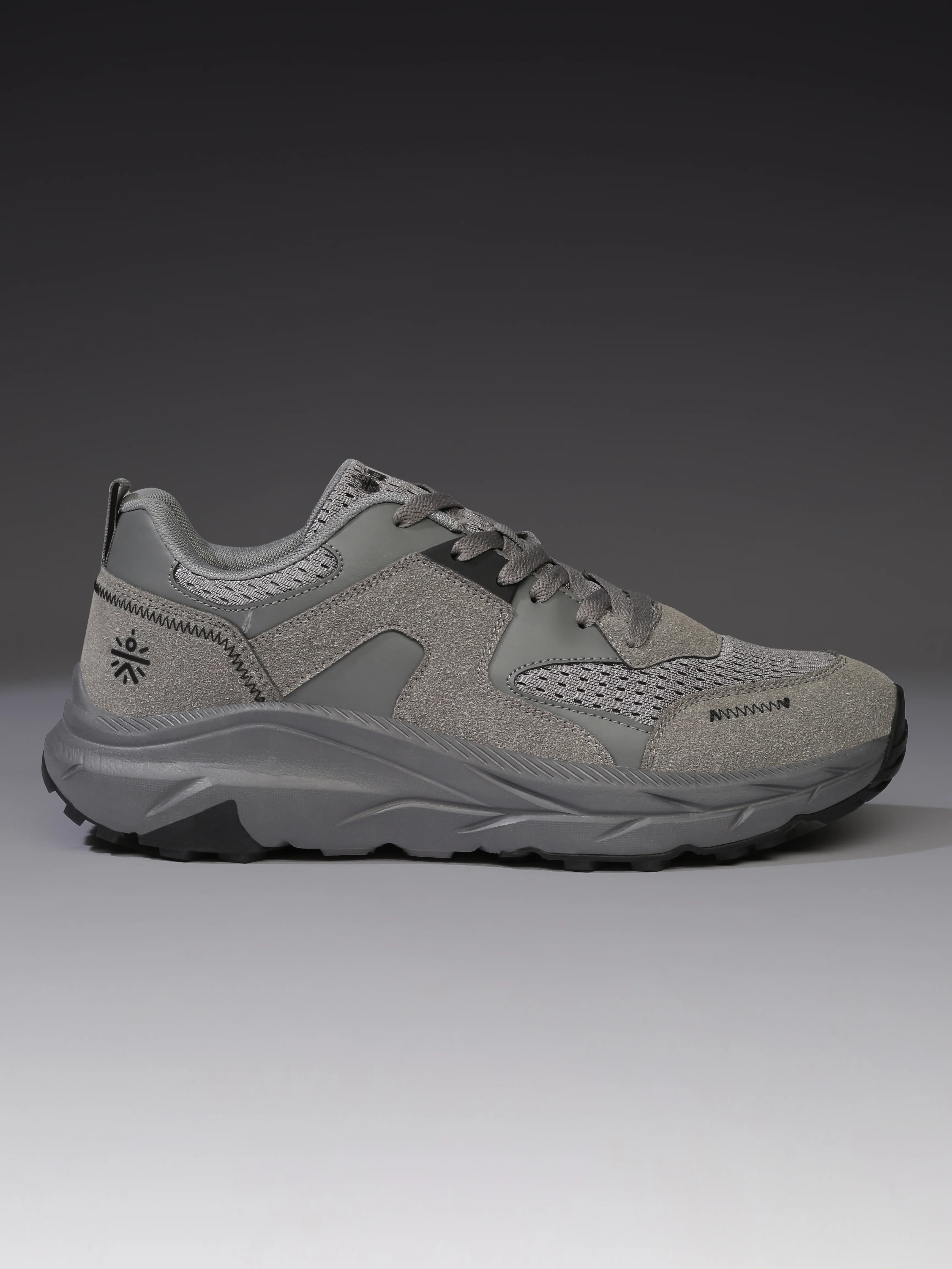 cult Men Aerolume Outdoor Shoes - D.Grey/L.Olive - Image 3