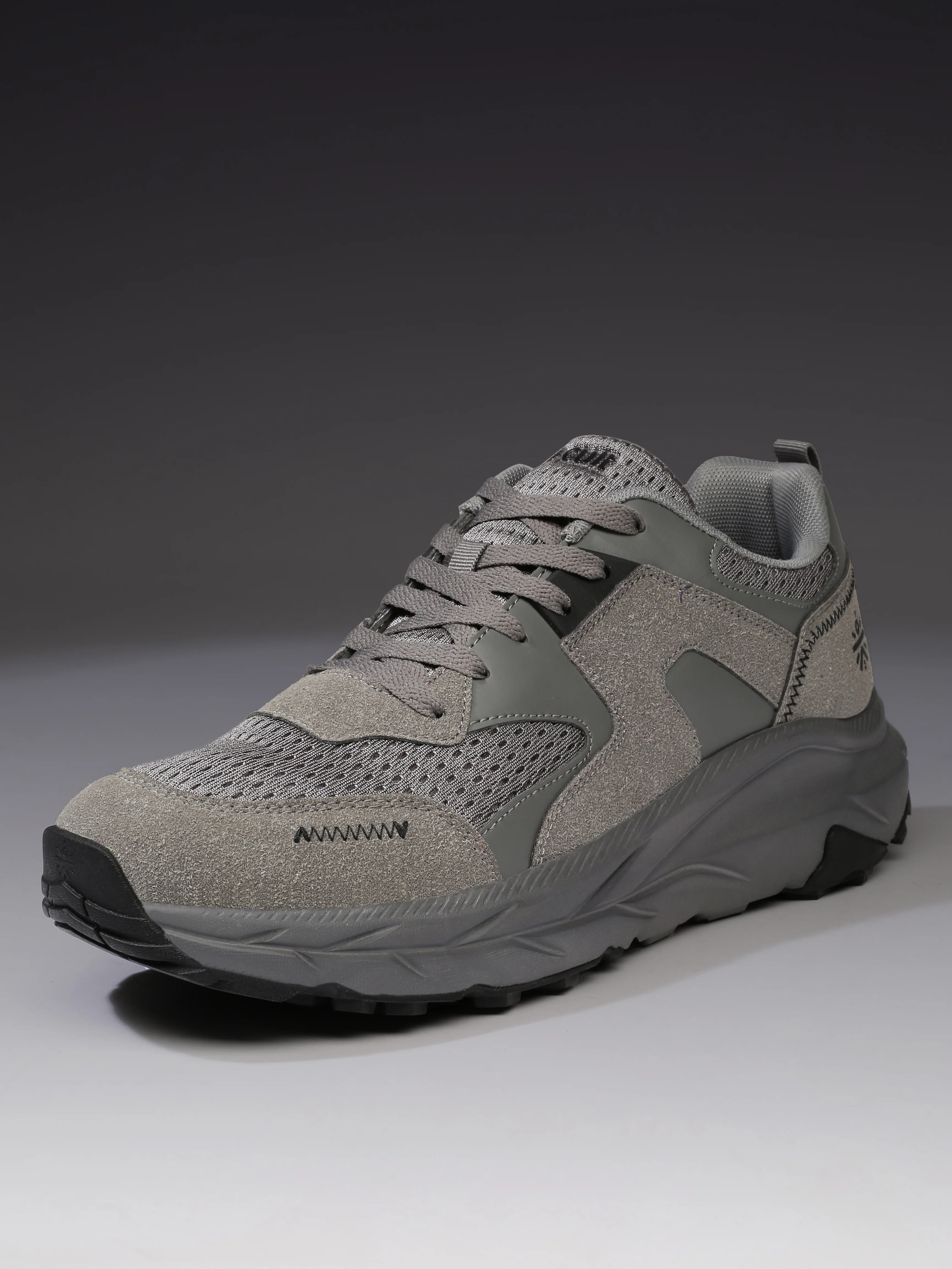 cult Men Aerolume Outdoor Shoes - D.Grey/L.Olive - Image 4