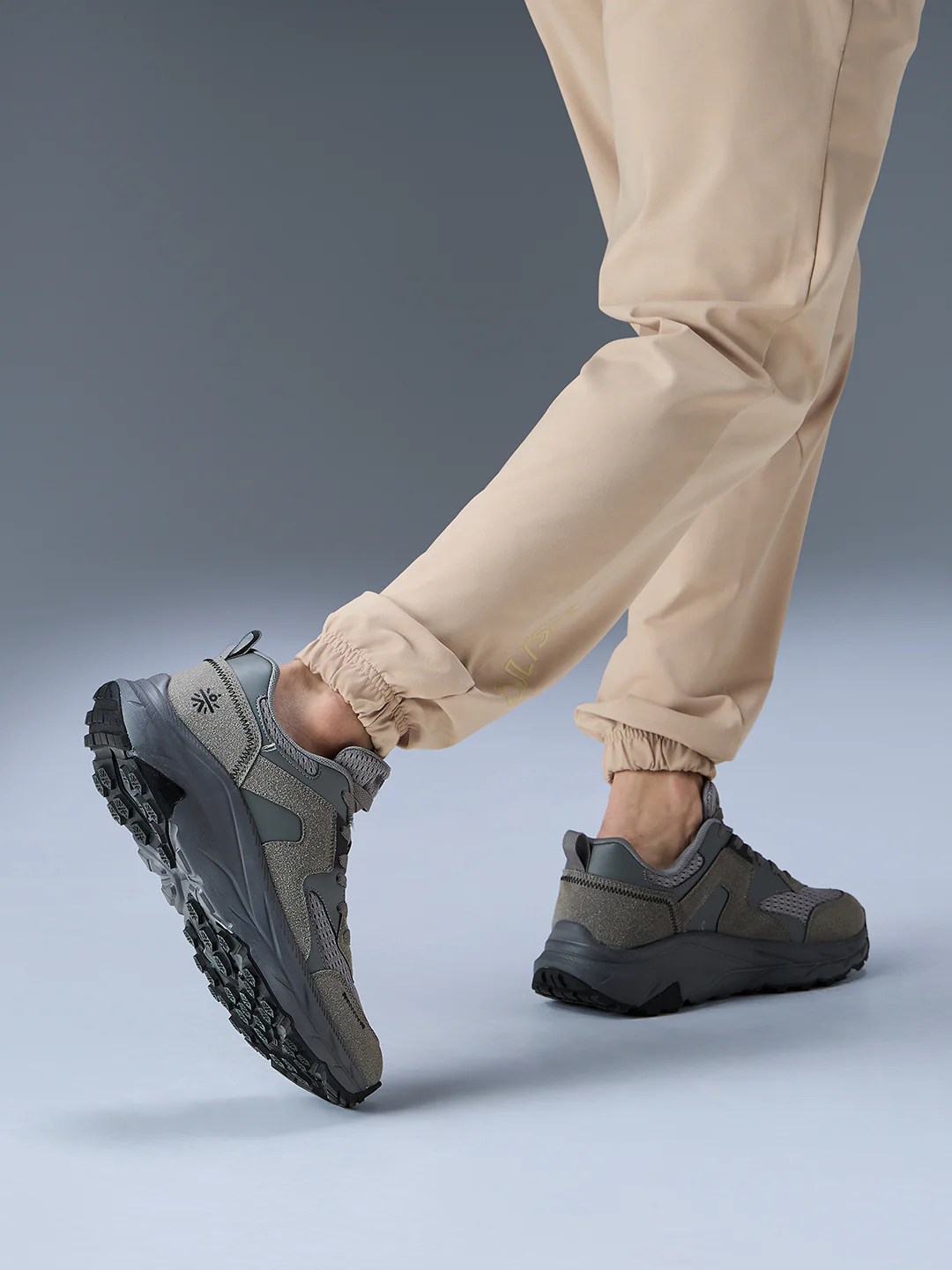 cult Men Aerolume Outdoor Shoes - D.Grey/L.Olive - Image 7