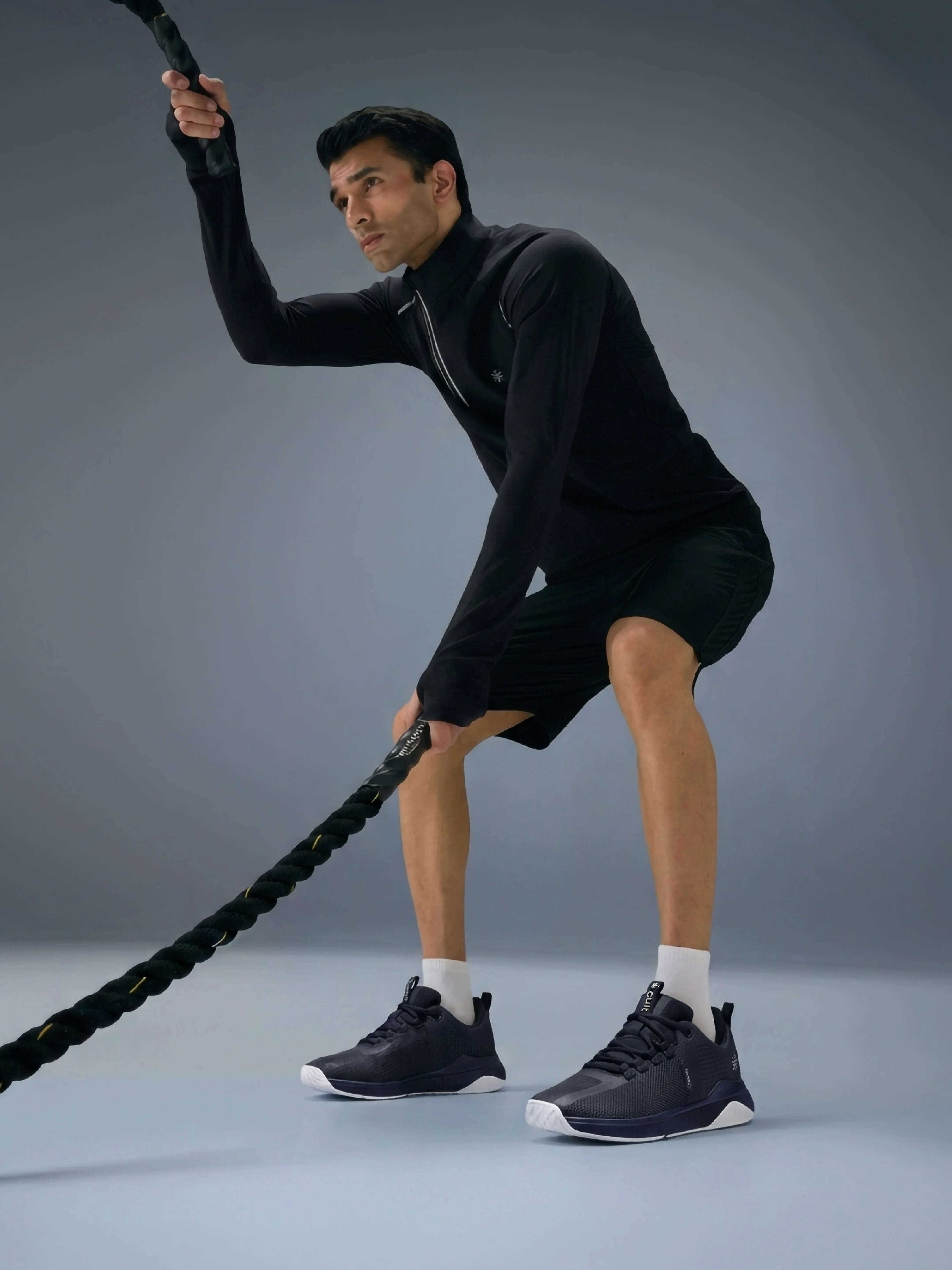 cult Men's Achilles Training Shoes - Navy Blue - Image 7