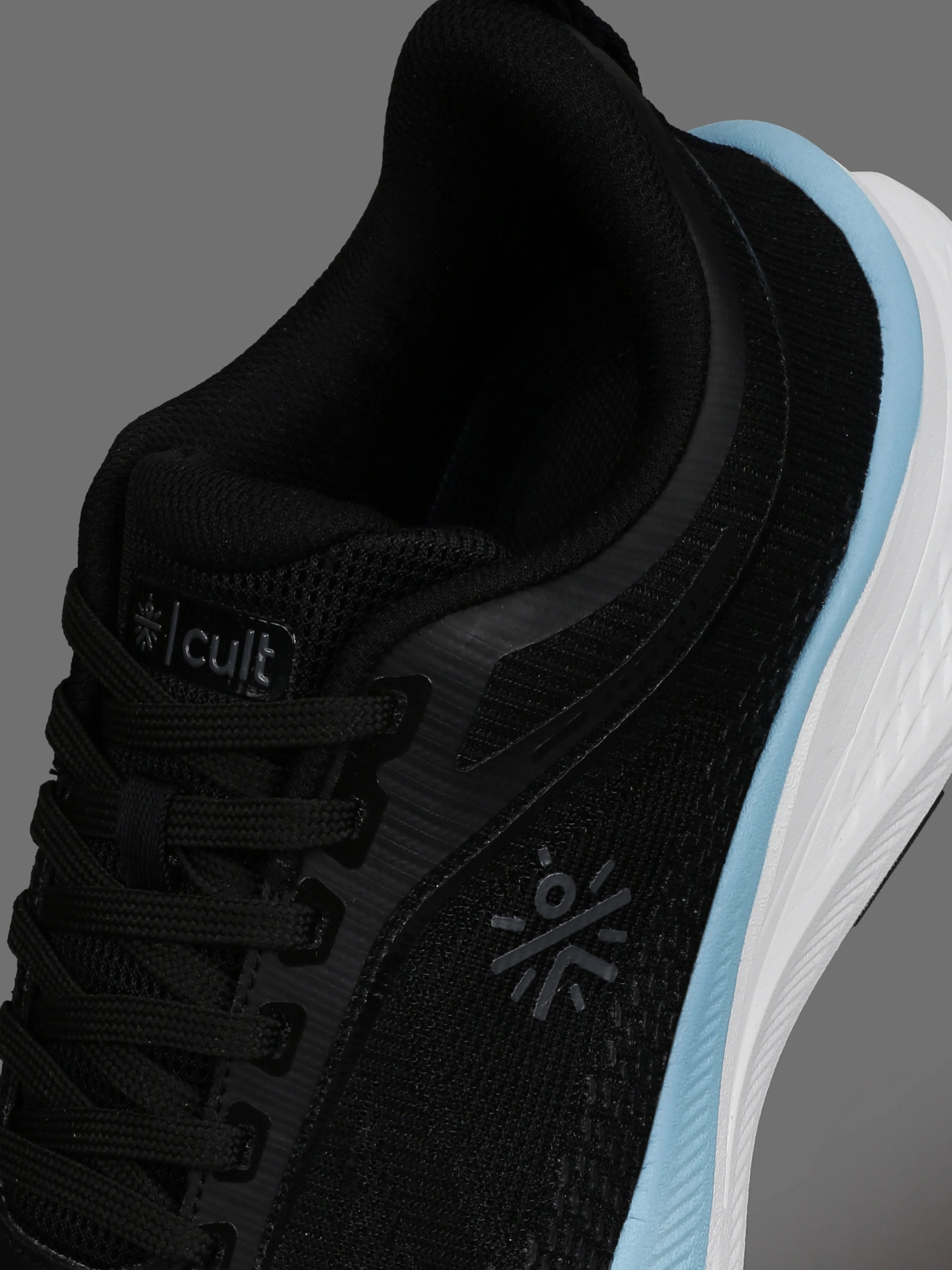 cult Men's Aeris Running Shoes - Black - Image 8