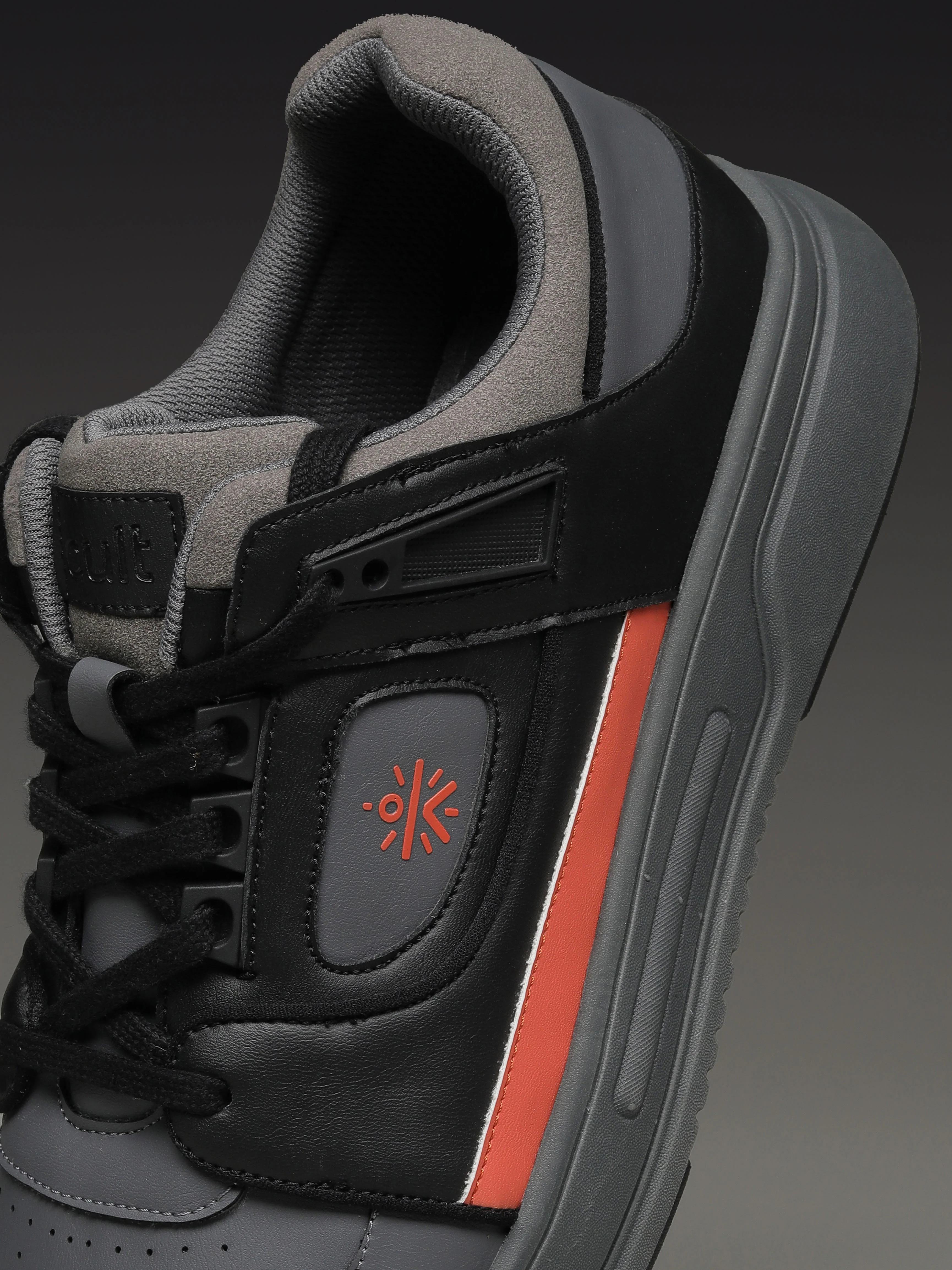 cult Men's AeroLite Sneakers - D.Grey/Black - Image 10