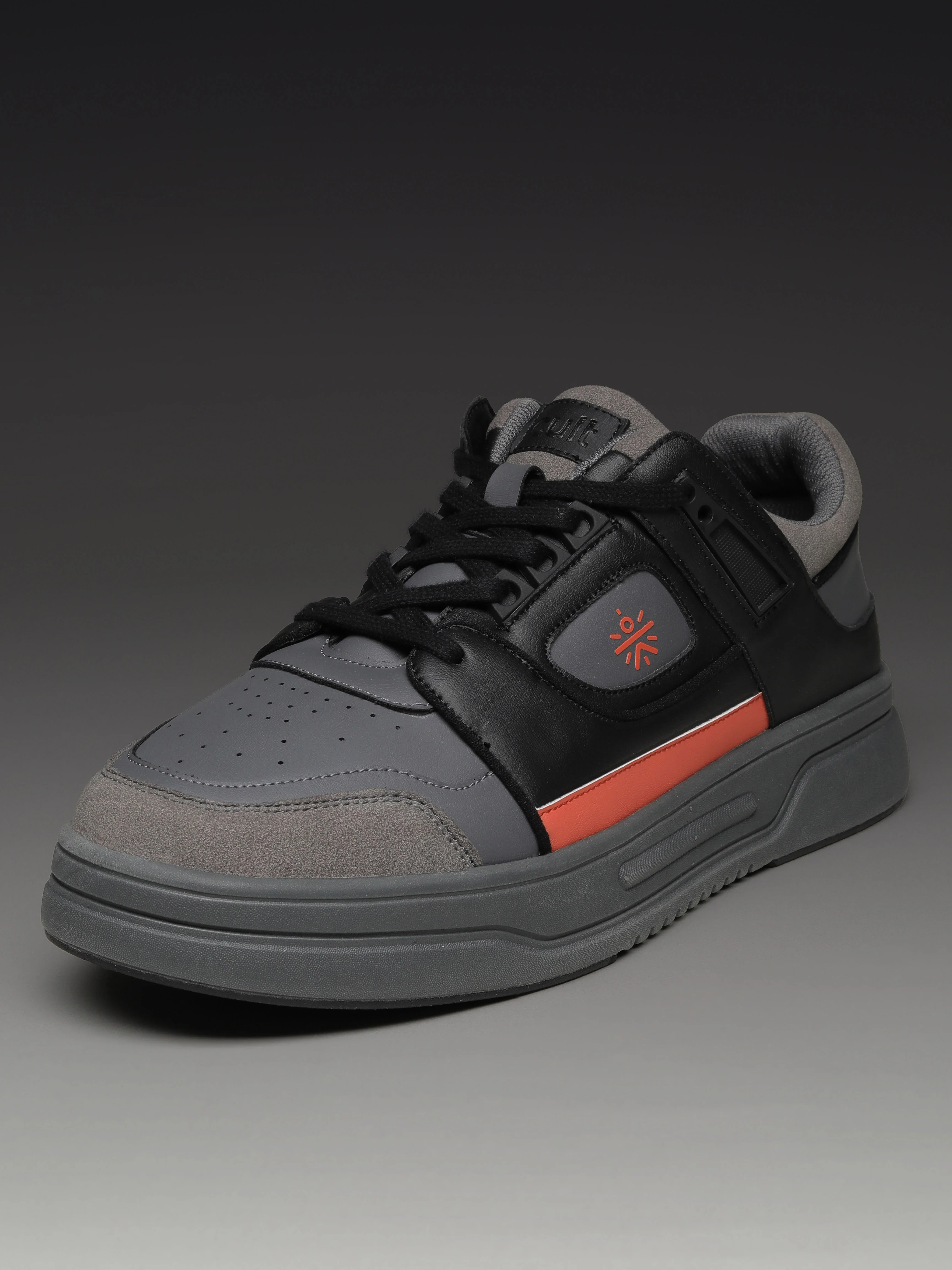 cult Men's AeroLite Sneakers - D.Grey/Black - Image 4