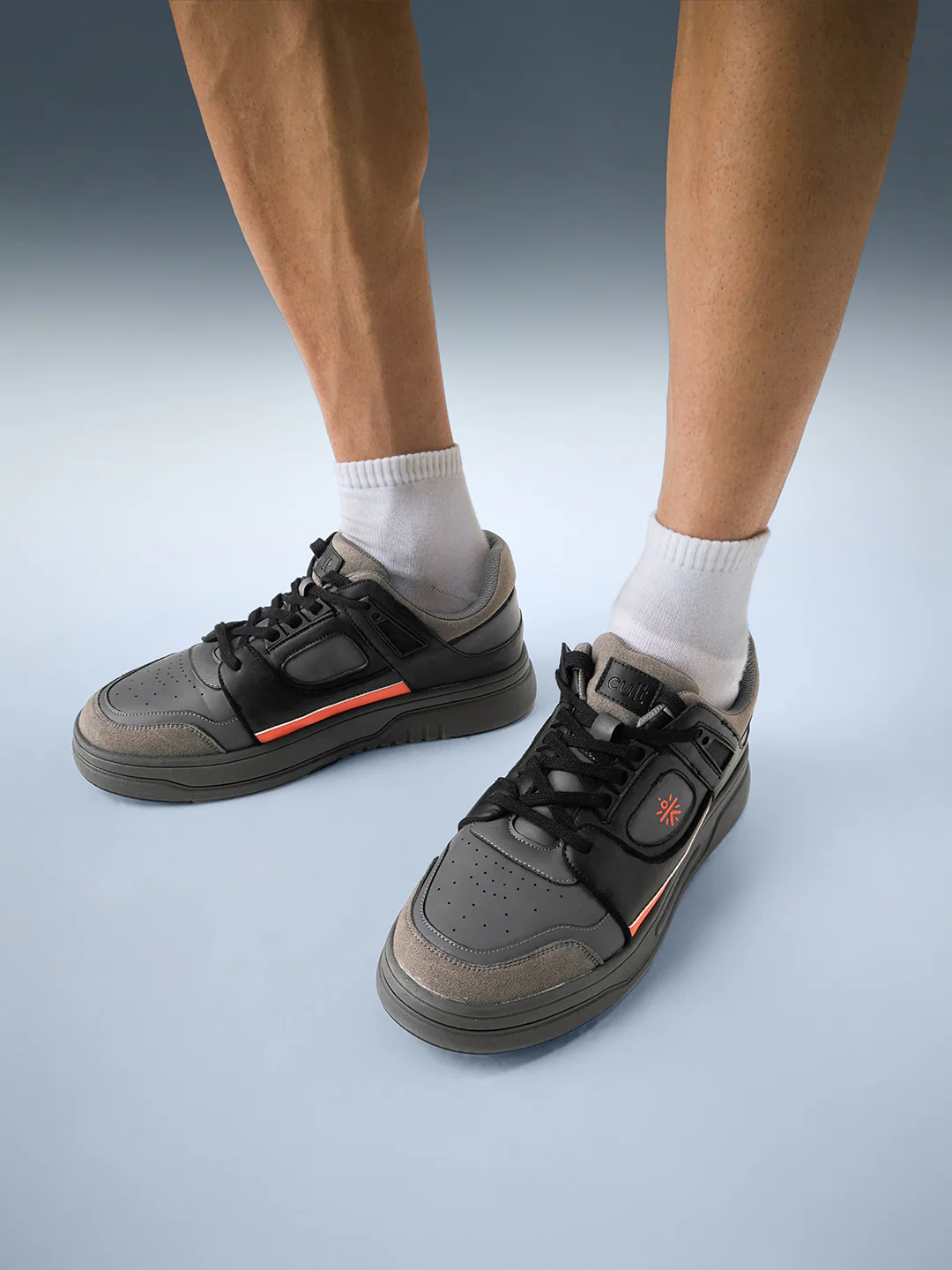 cult Men's AeroLite Sneakers - D.Grey/Black - Image 7