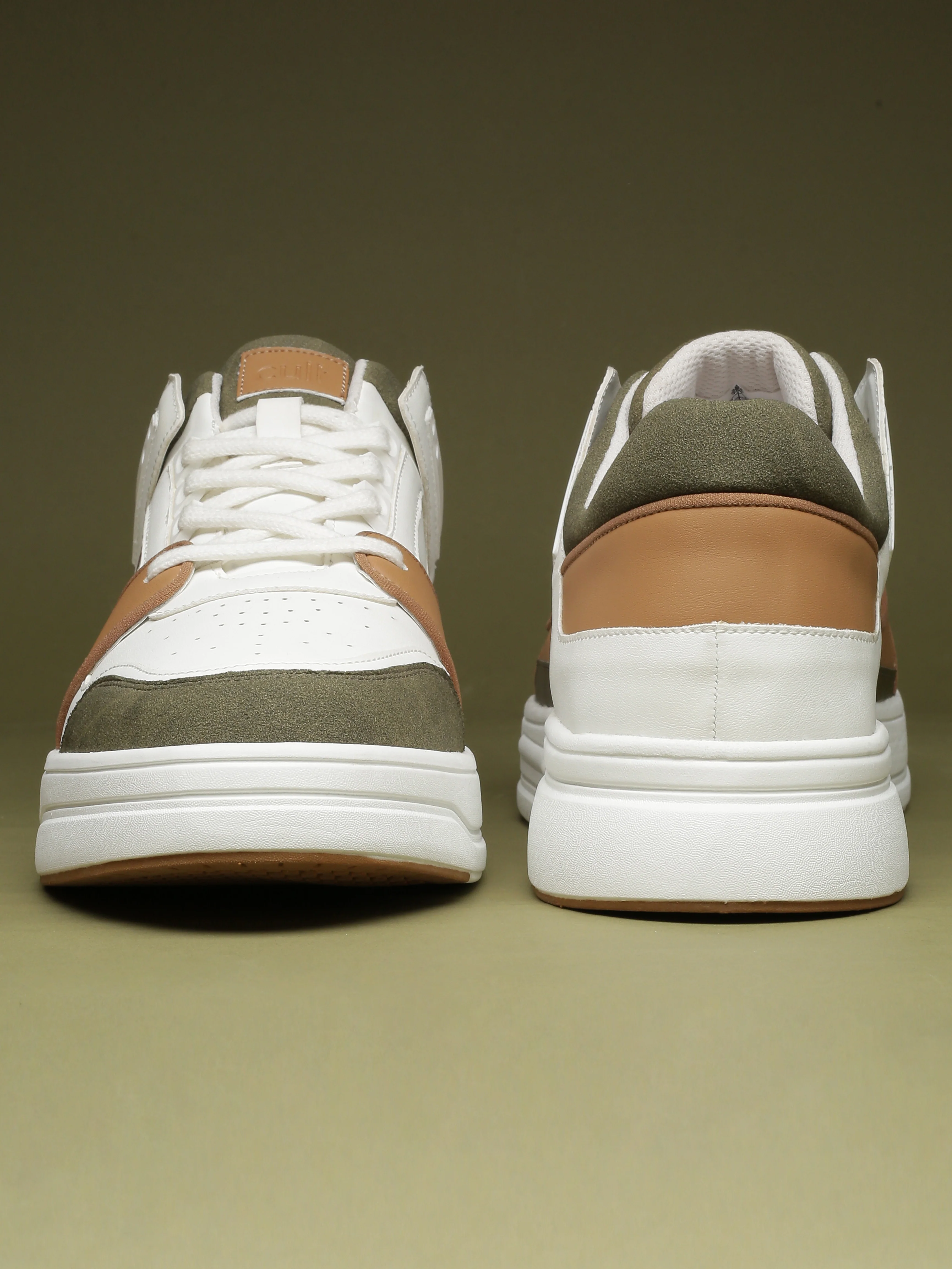 cult Men's AeroLite Sneakers - White/Tan - Image 10