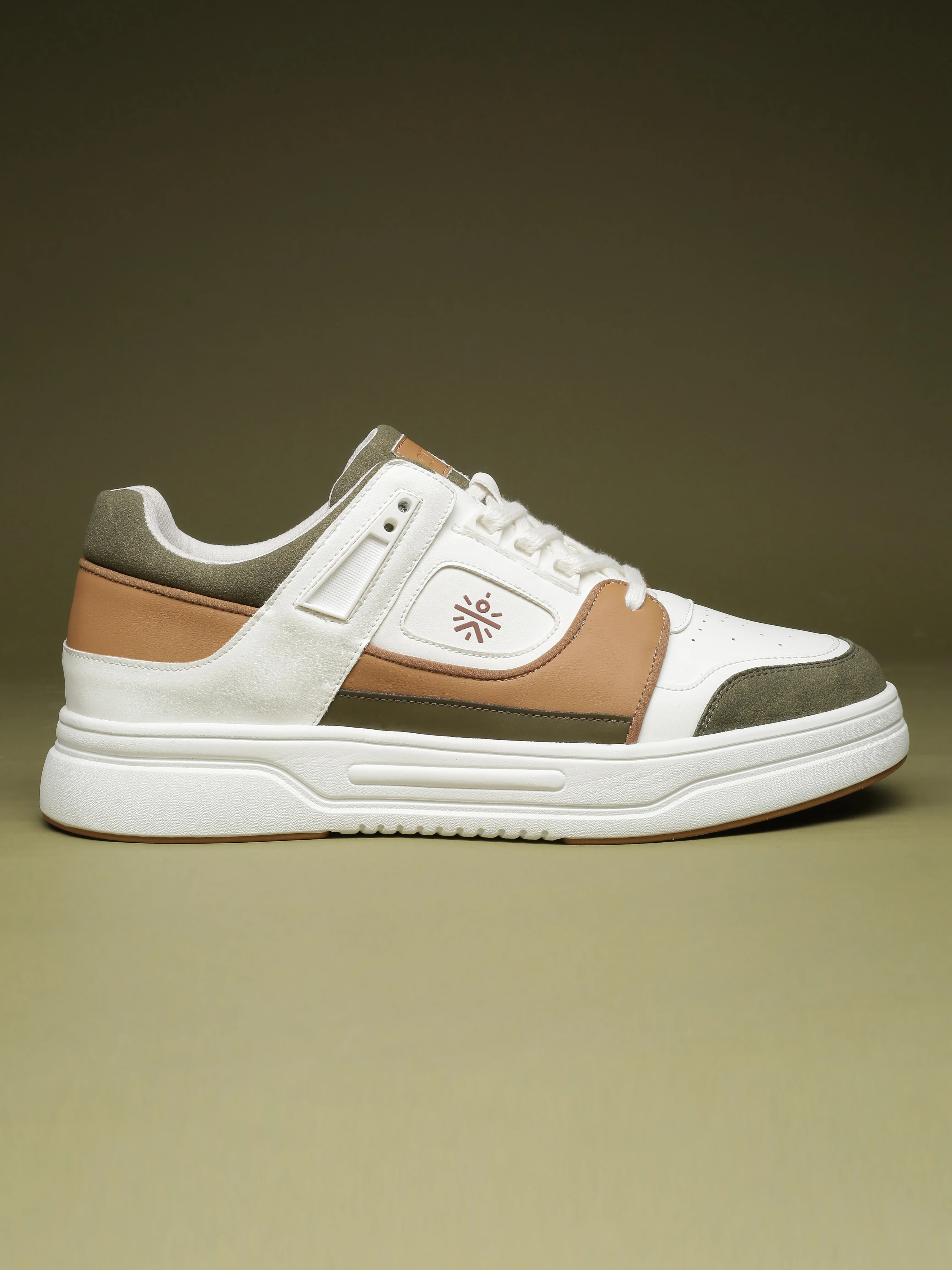 cult Men's AeroLite Sneakers - White/Tan - Image 3