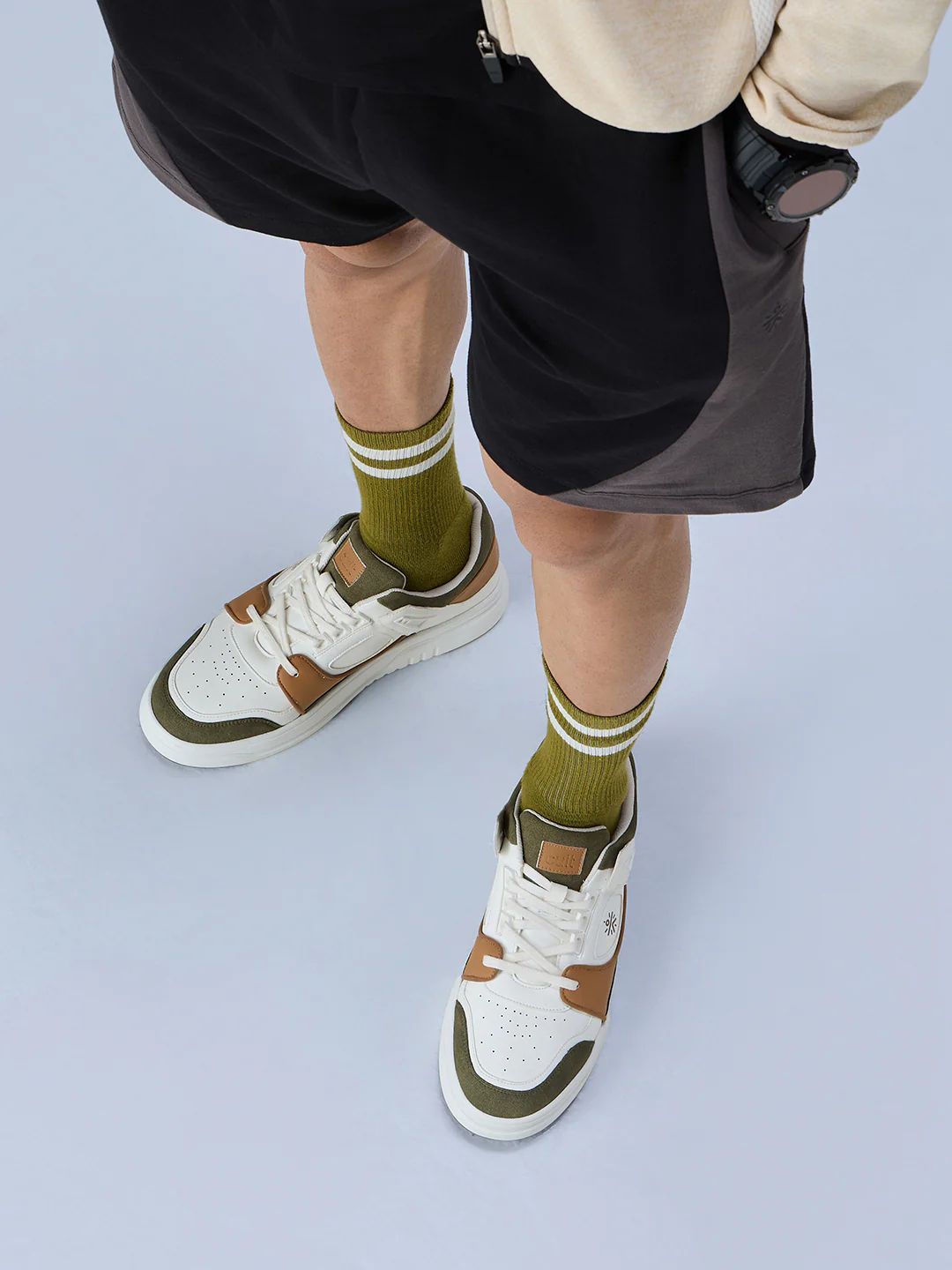 cult Men's AeroLite Sneakers - White/Tan - Image 7