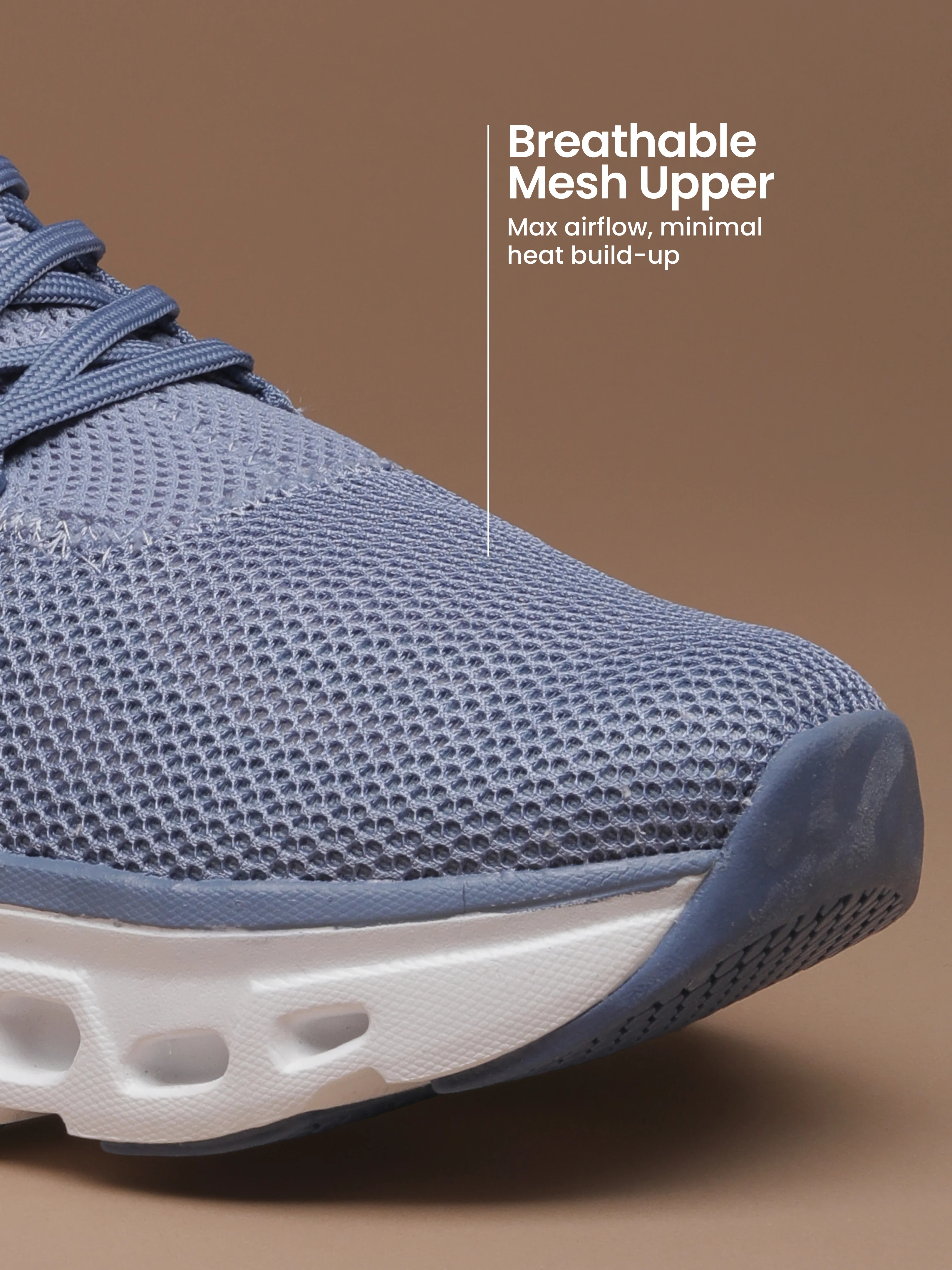 cult Men's Aeromesh Walking Shoes - Blue - Image 4