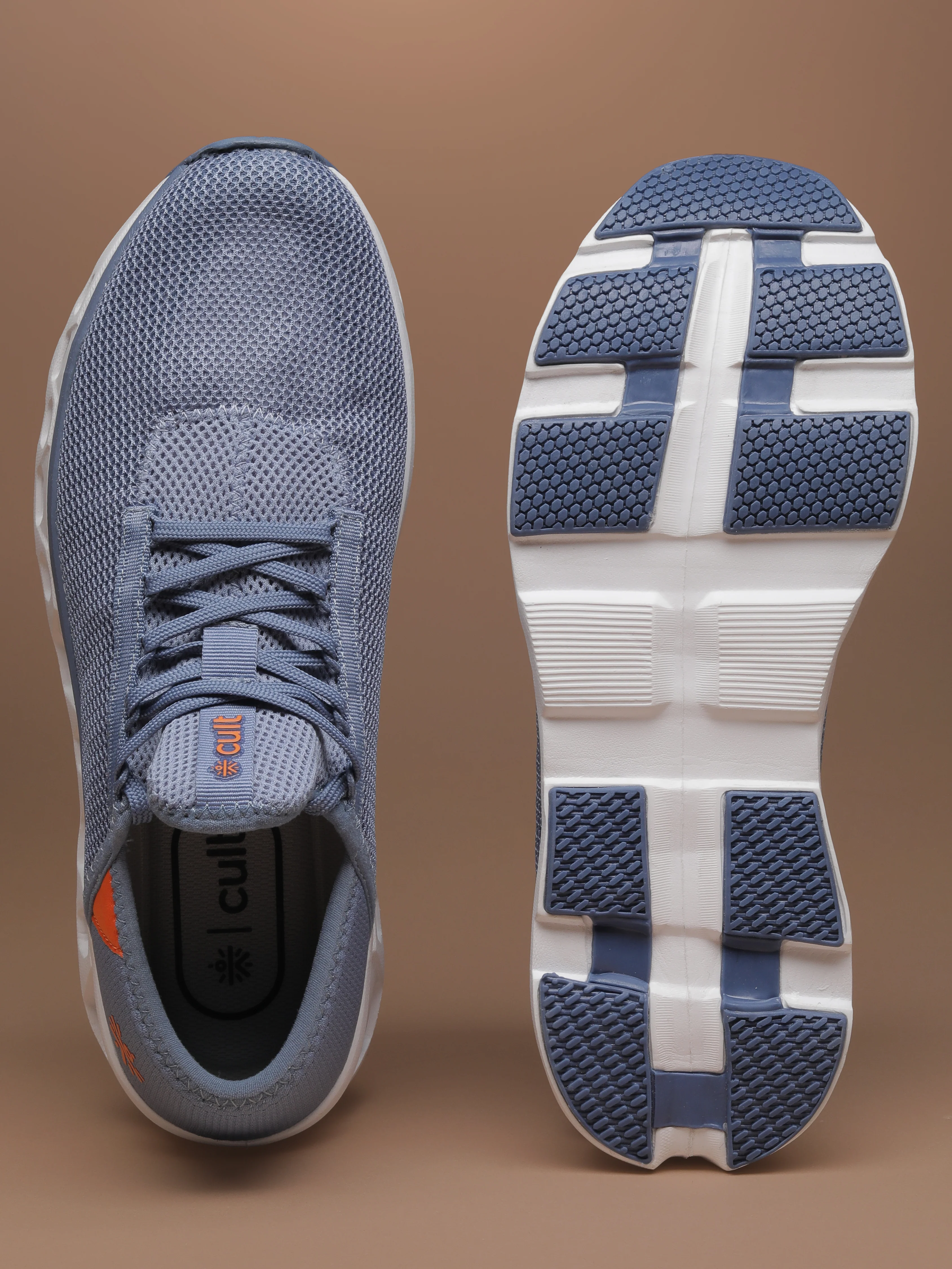 cult Men's Aeromesh Walking Shoes - Blue - Image 9