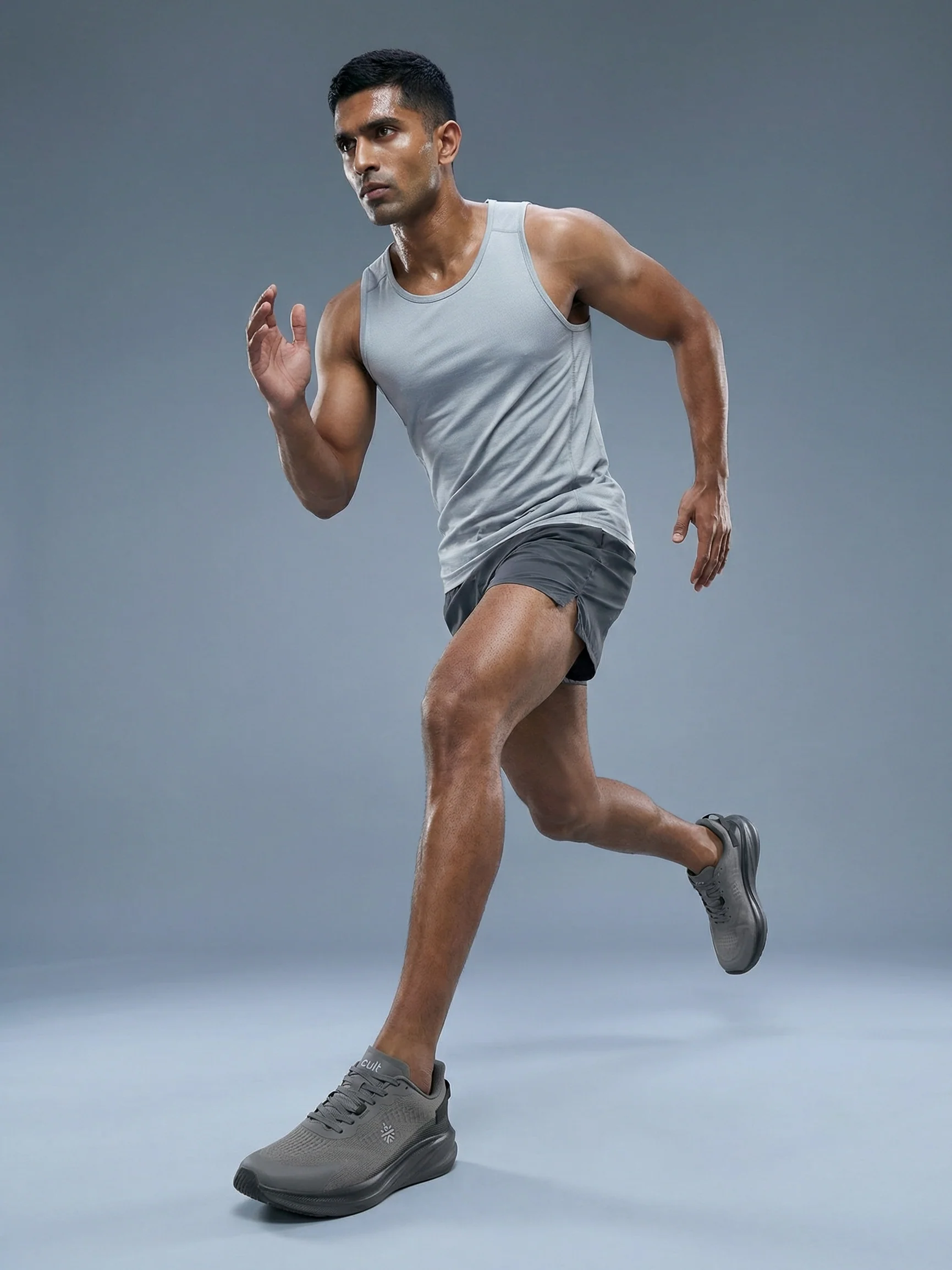 cult Men's AeroRush Running Shoes - Dark Grey - Image 2