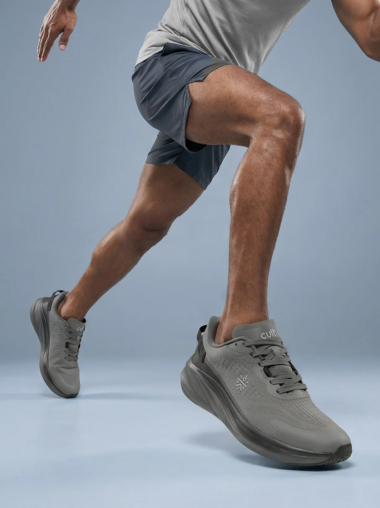 cult Men's AeroRush Running Shoes - Dark Grey - Image 7