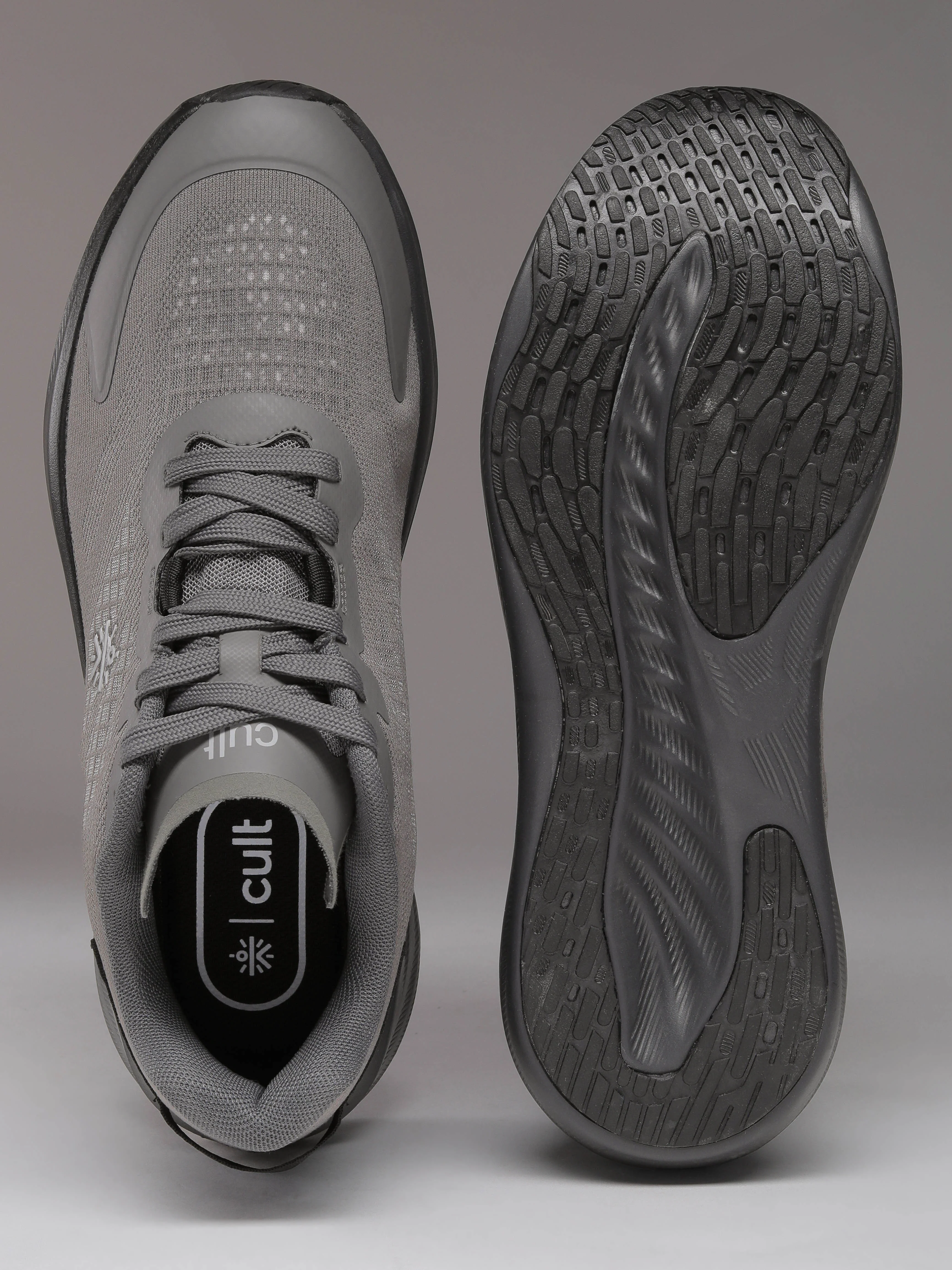 cult Men's AeroRush Running Shoes - Dark Grey - Image 8