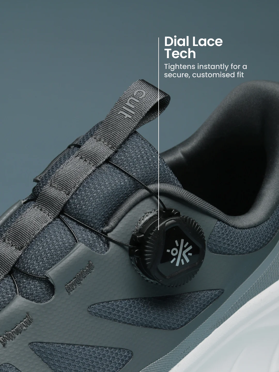 cult Men's AeroSprint Walking Shoes - Grey - Image 4