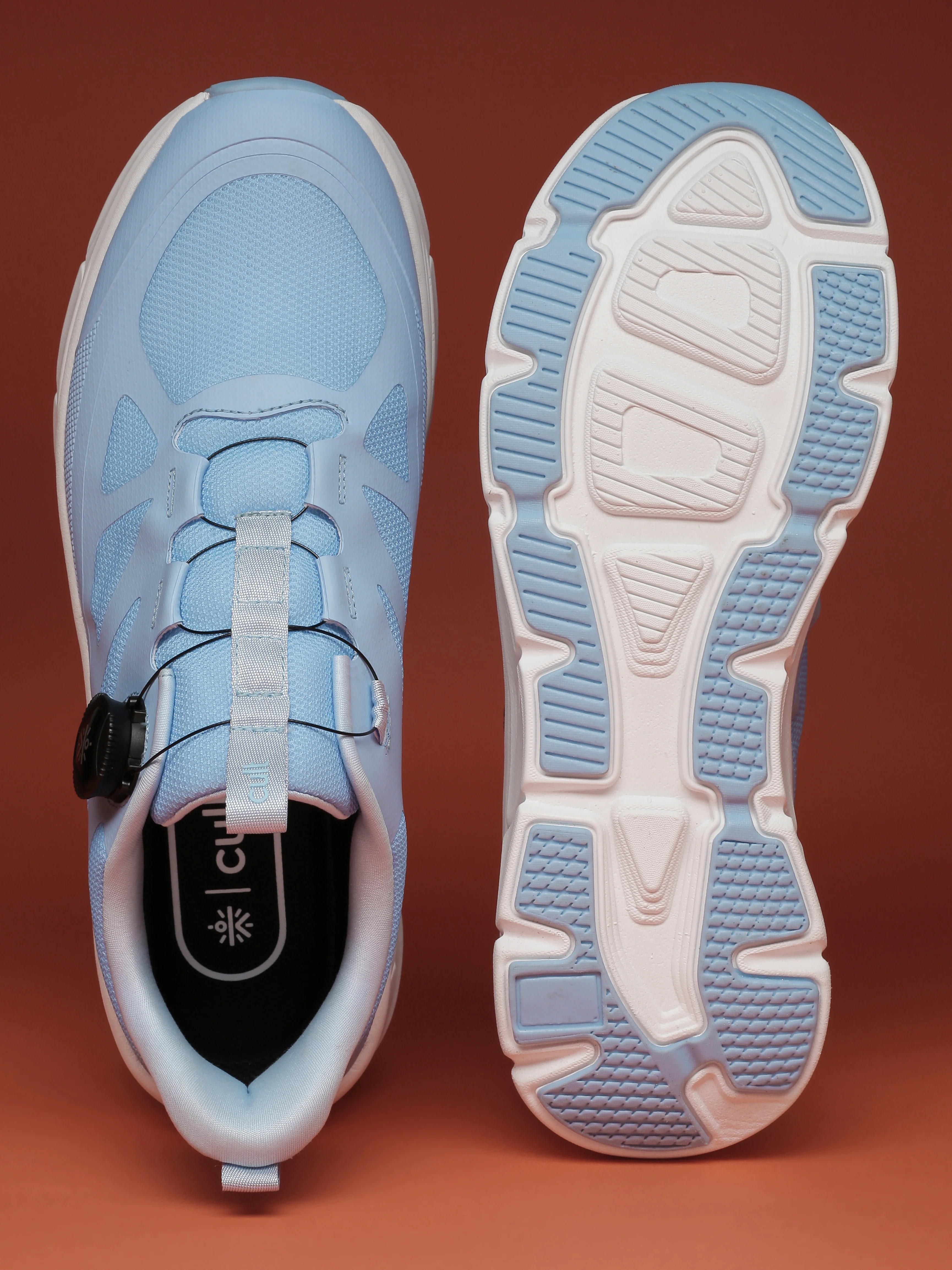 cult Men's AeroSprint Walking Shoes - Ice Blue/Slate - Image 9
