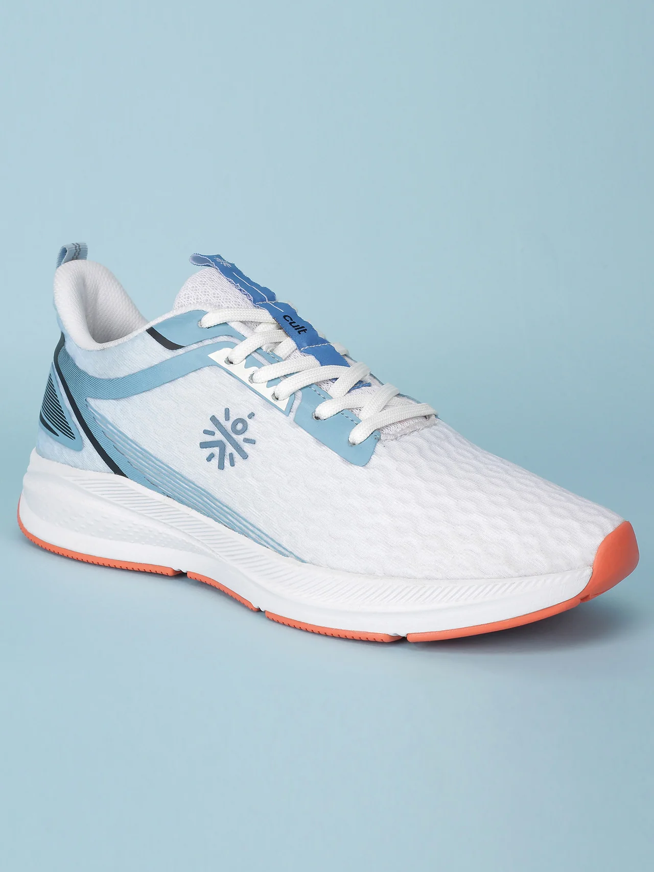 cult Men's AeroStride Casual Shoes - White/Blue - Image 3