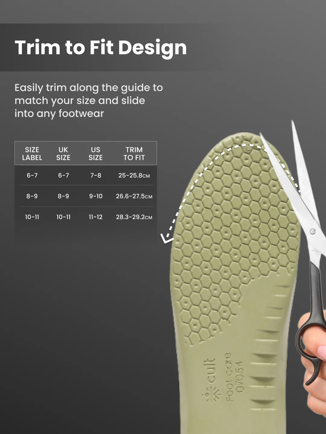 cult Men's Daily Wear- Arch Ease Insoles - Image 8