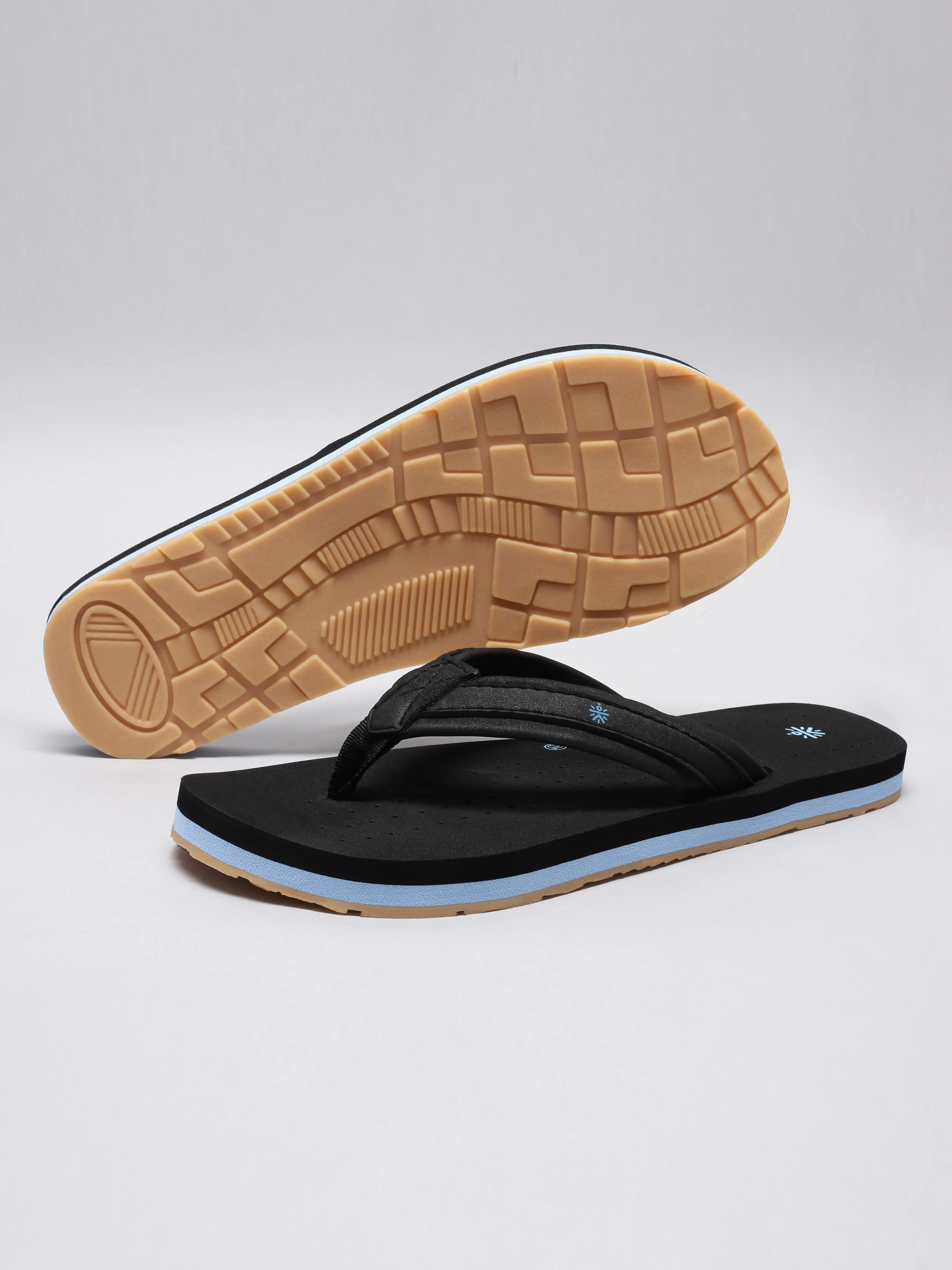 cult Men's Breez Flip Flops - Black - Image 12