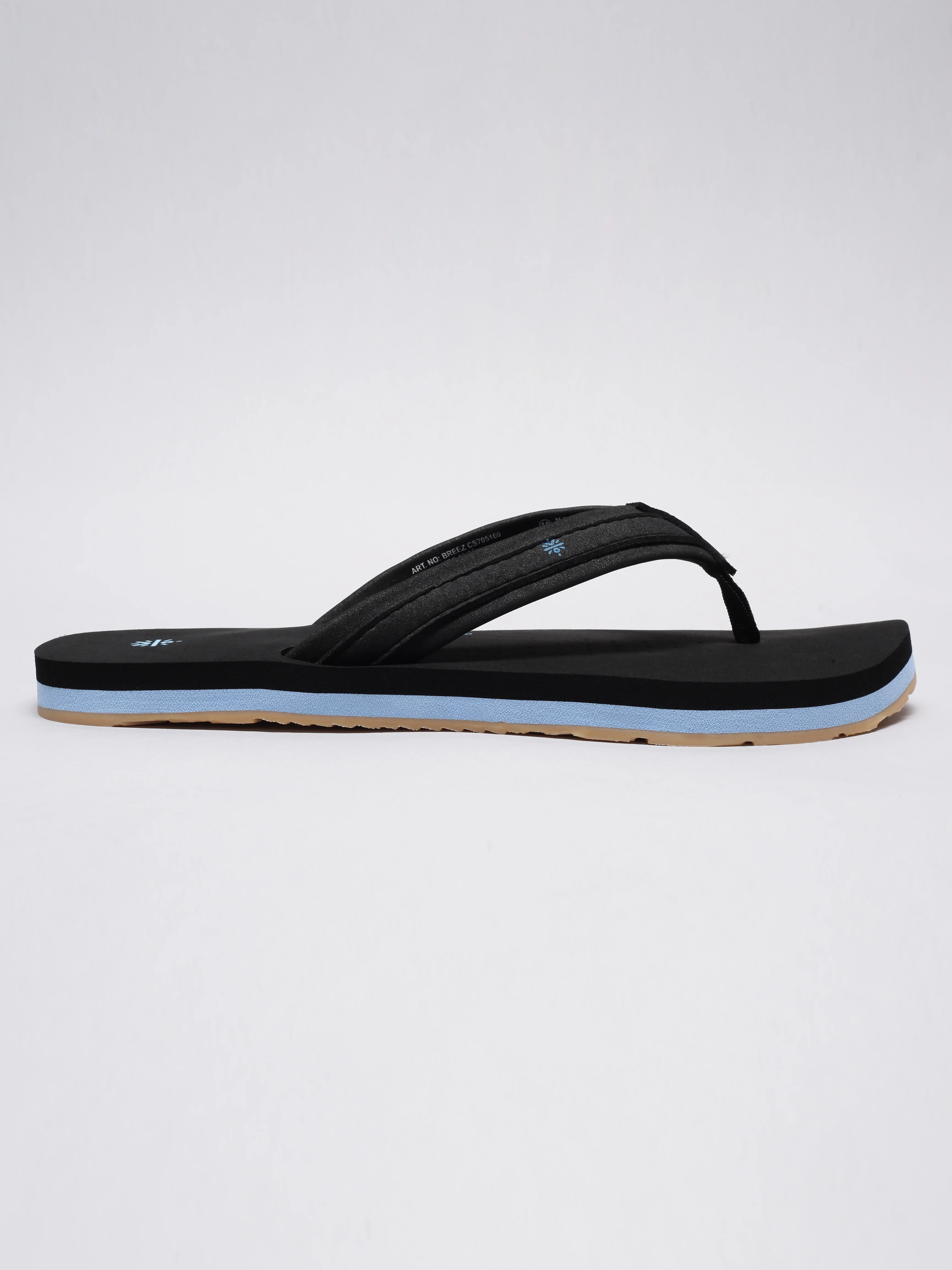 cult Men's Breez Flip Flops - Black - Image 4