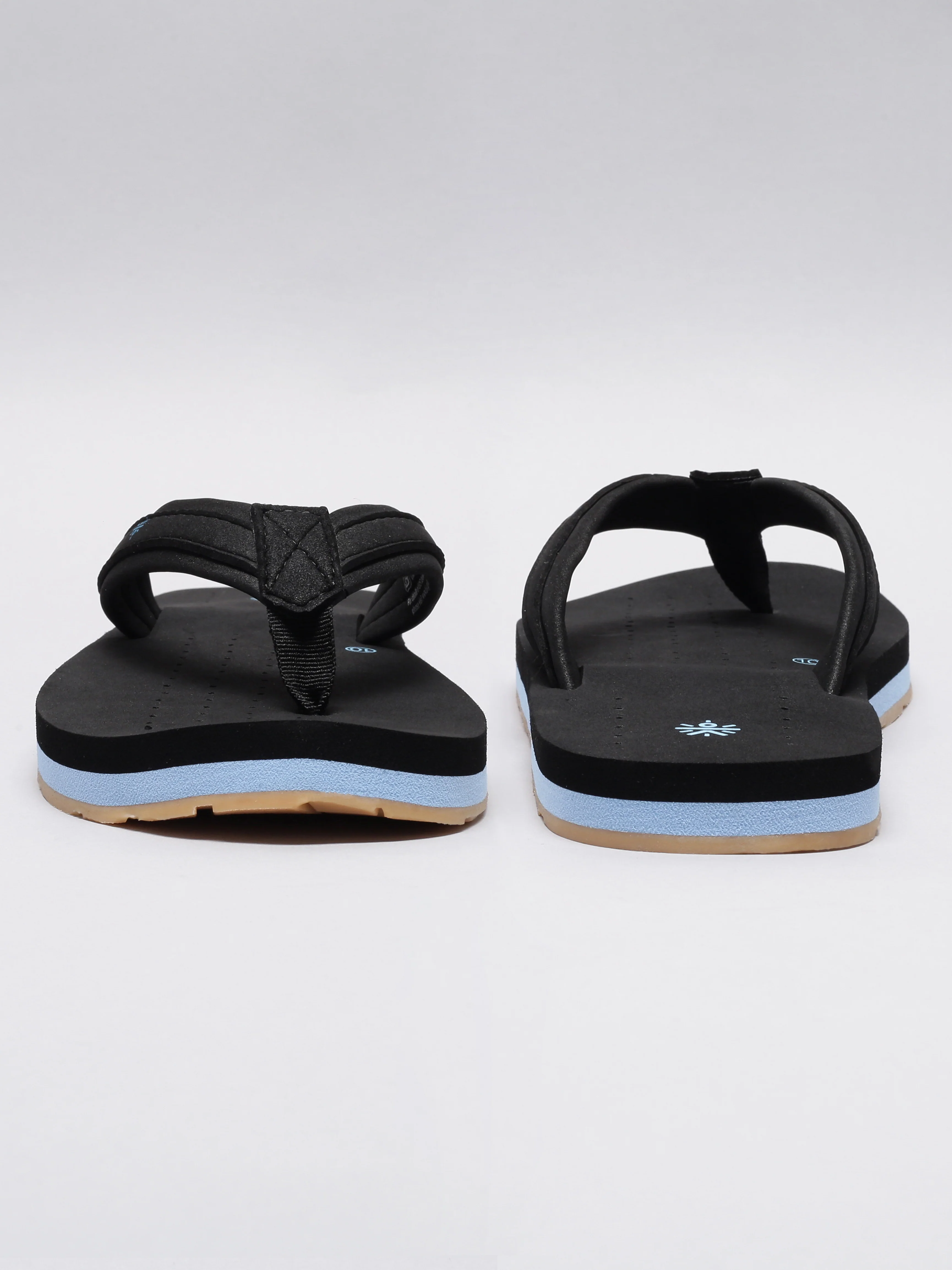 cult Men's Breez Flip Flops - Black - Image 7