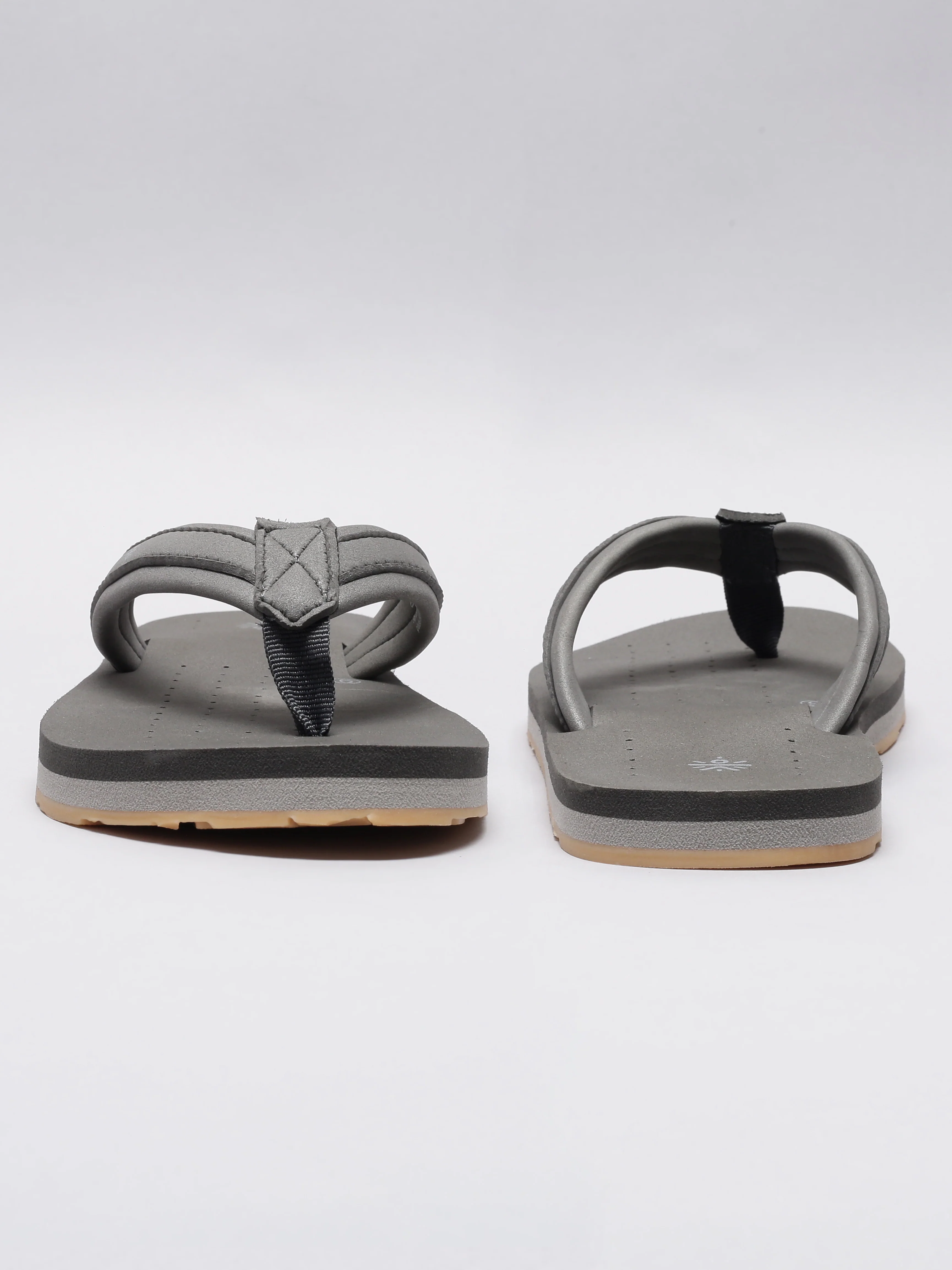 cult Men's Breez Flip Flops - Grey - Image 7