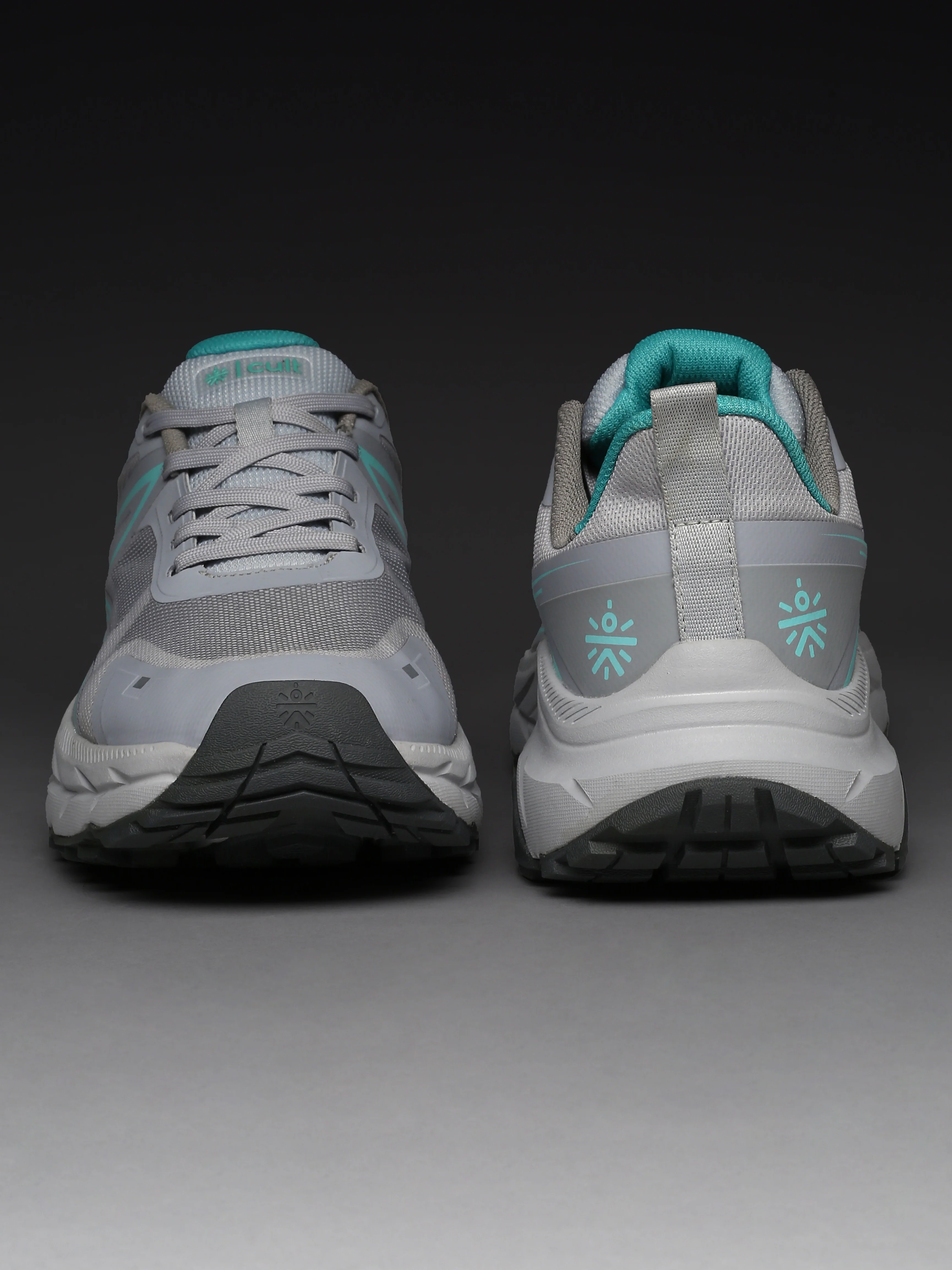 cult Men's Drift Outdoor Shoes - L.Grey/Sea Green - Image 10
