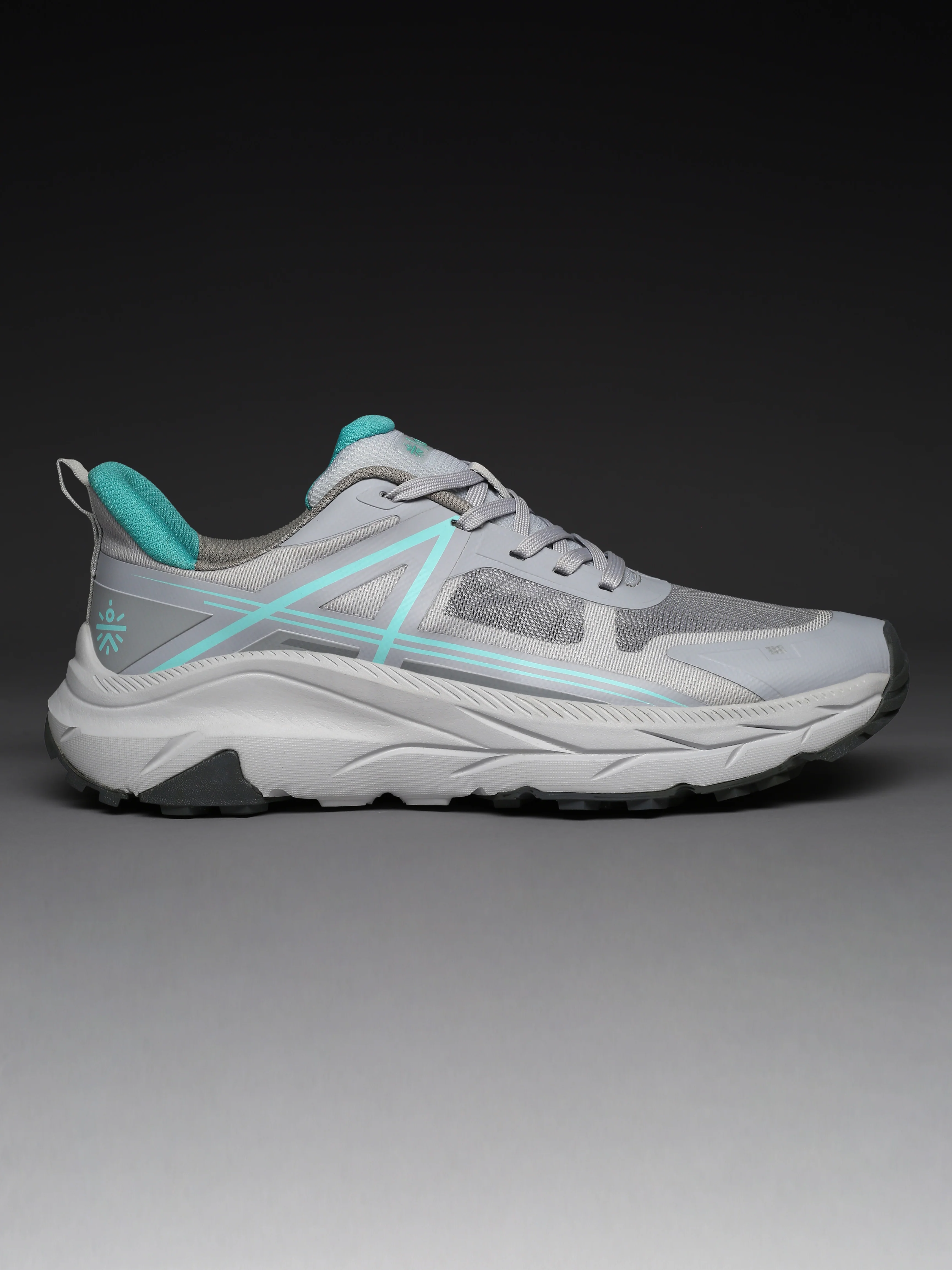 cult Men's Drift Outdoor Shoes - L.Grey/Sea Green - Image 3