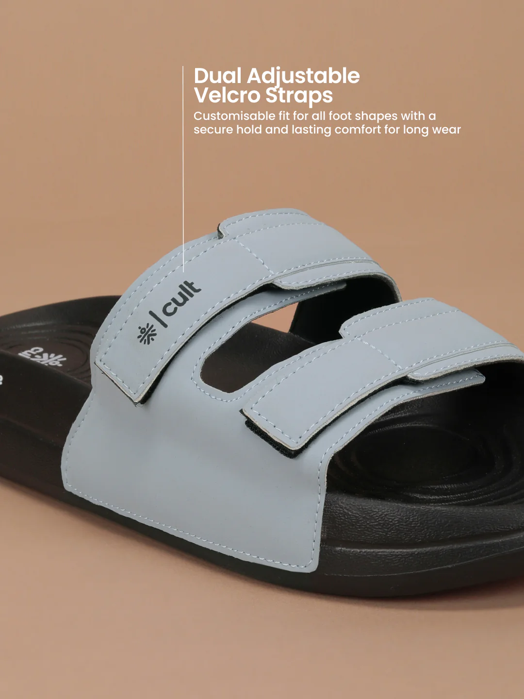 cult Men's DualFlex Sliders - Blue - Image 5