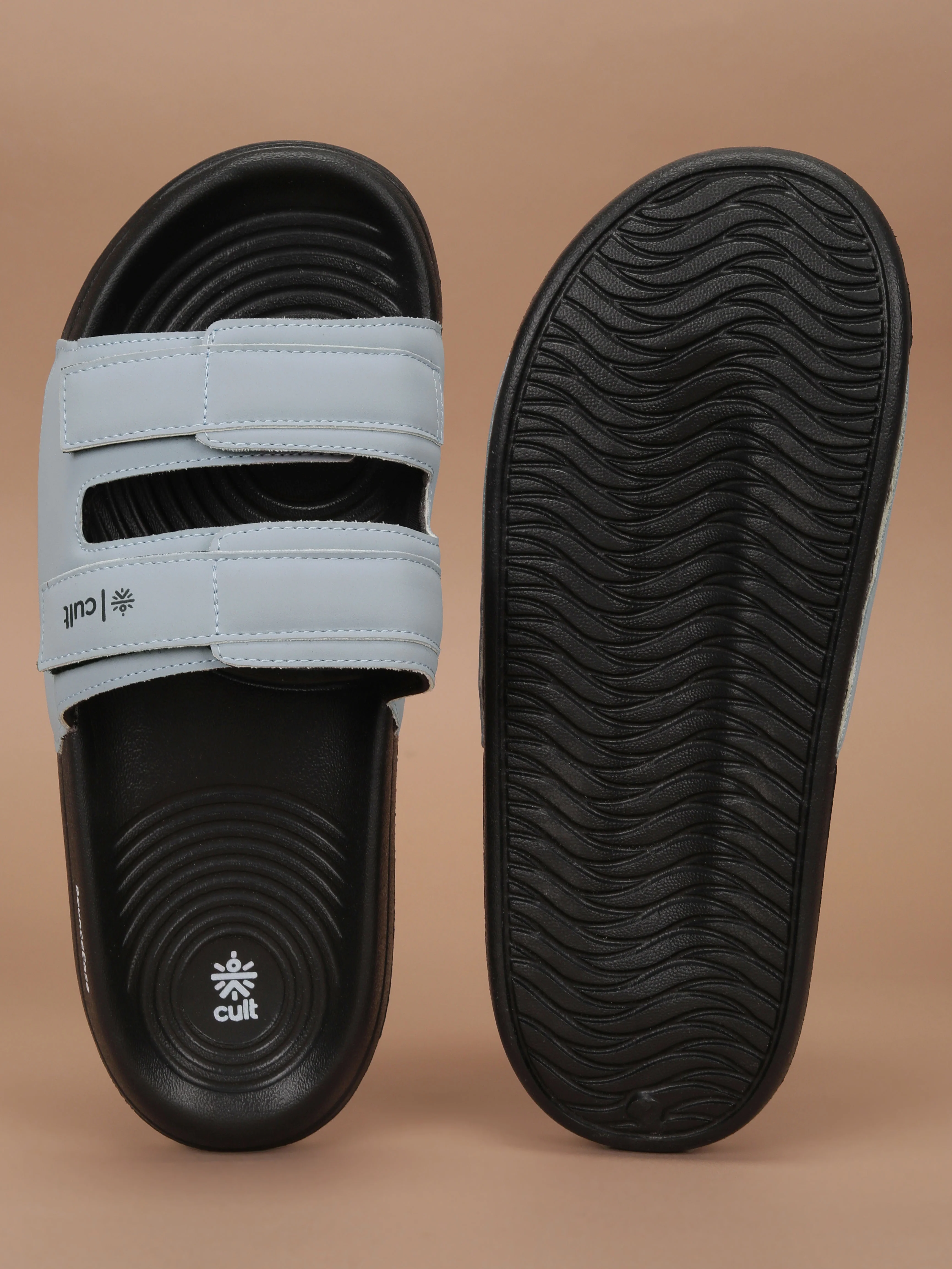 cult Men's DualFlex Sliders - Blue - Image 8