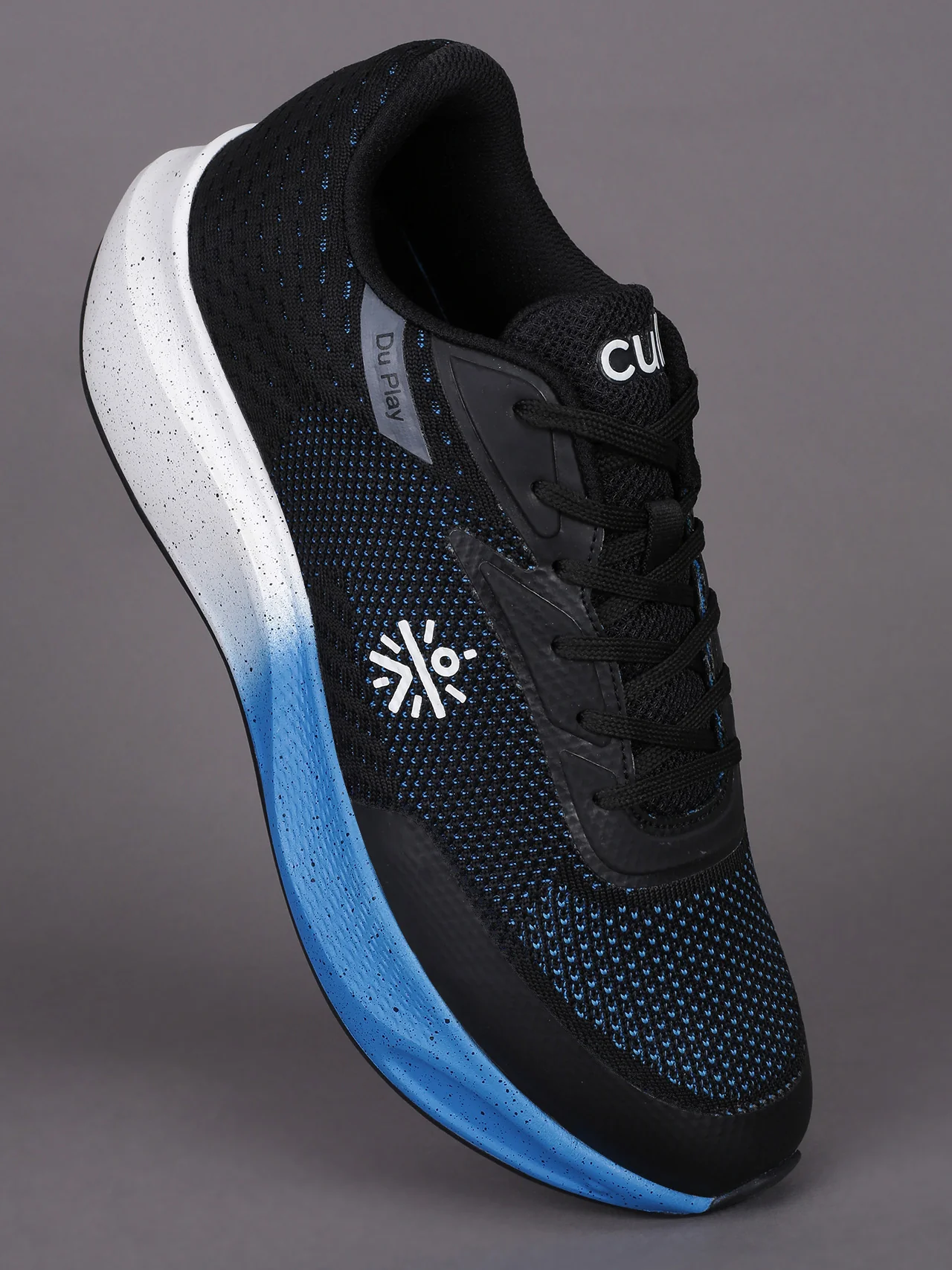 cult Men's DuPlay Casual Shoes - Black/Blue - Image 5