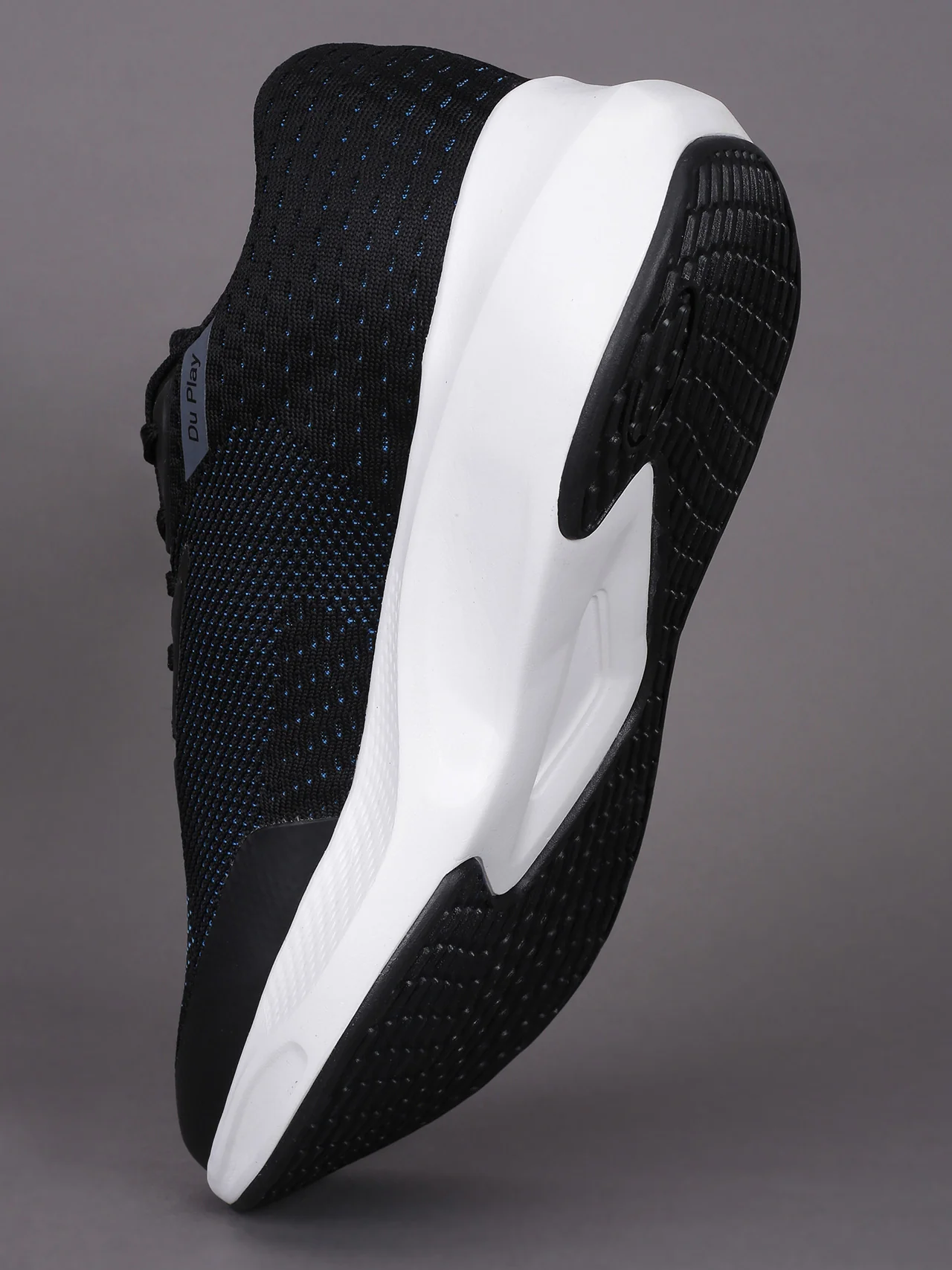 cult Men's DuPlay Casual Shoes - Black/Blue - Image 8