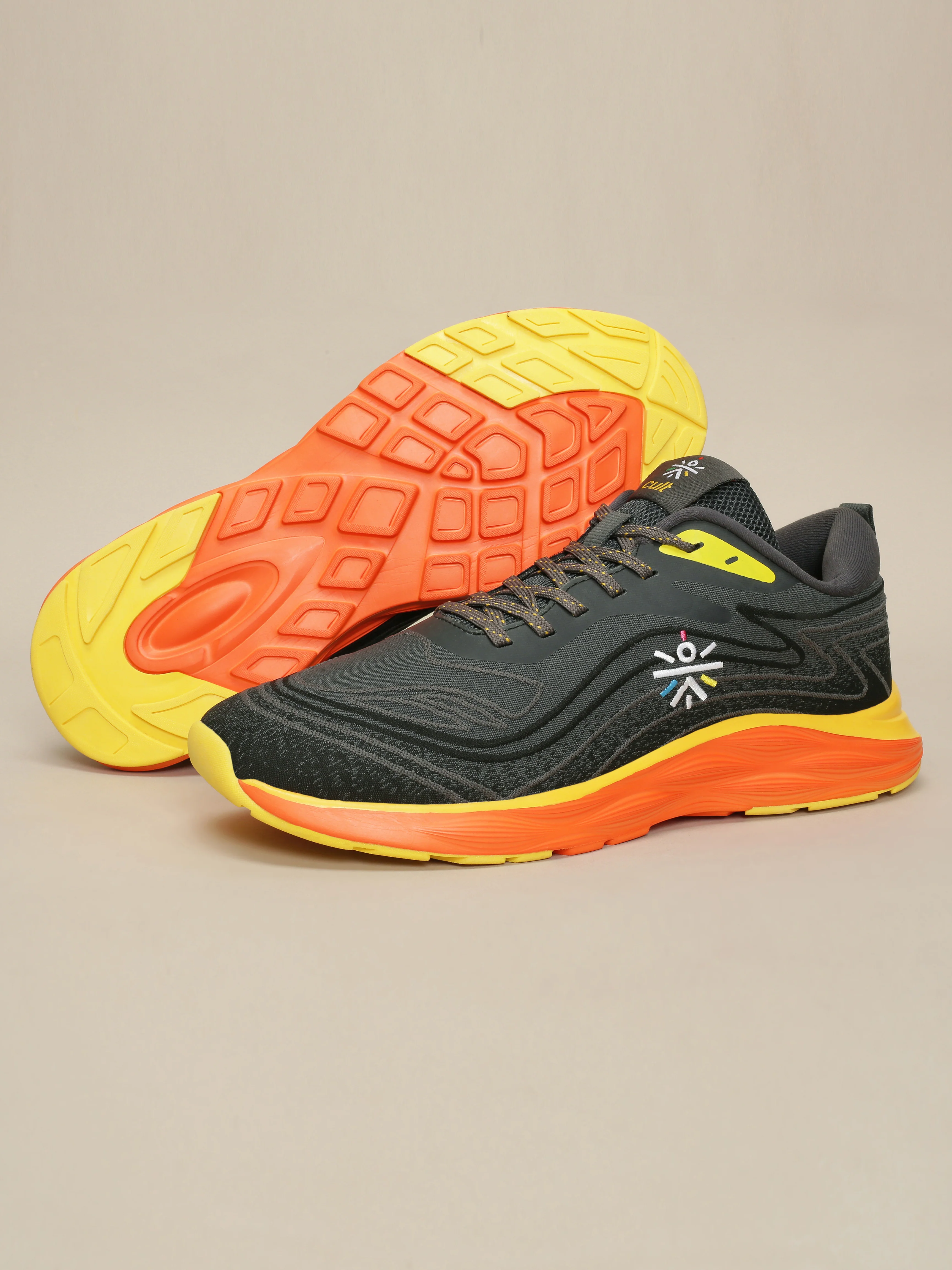 cult Men's DynamicWave Running Shoes - D.Grey - Image 9