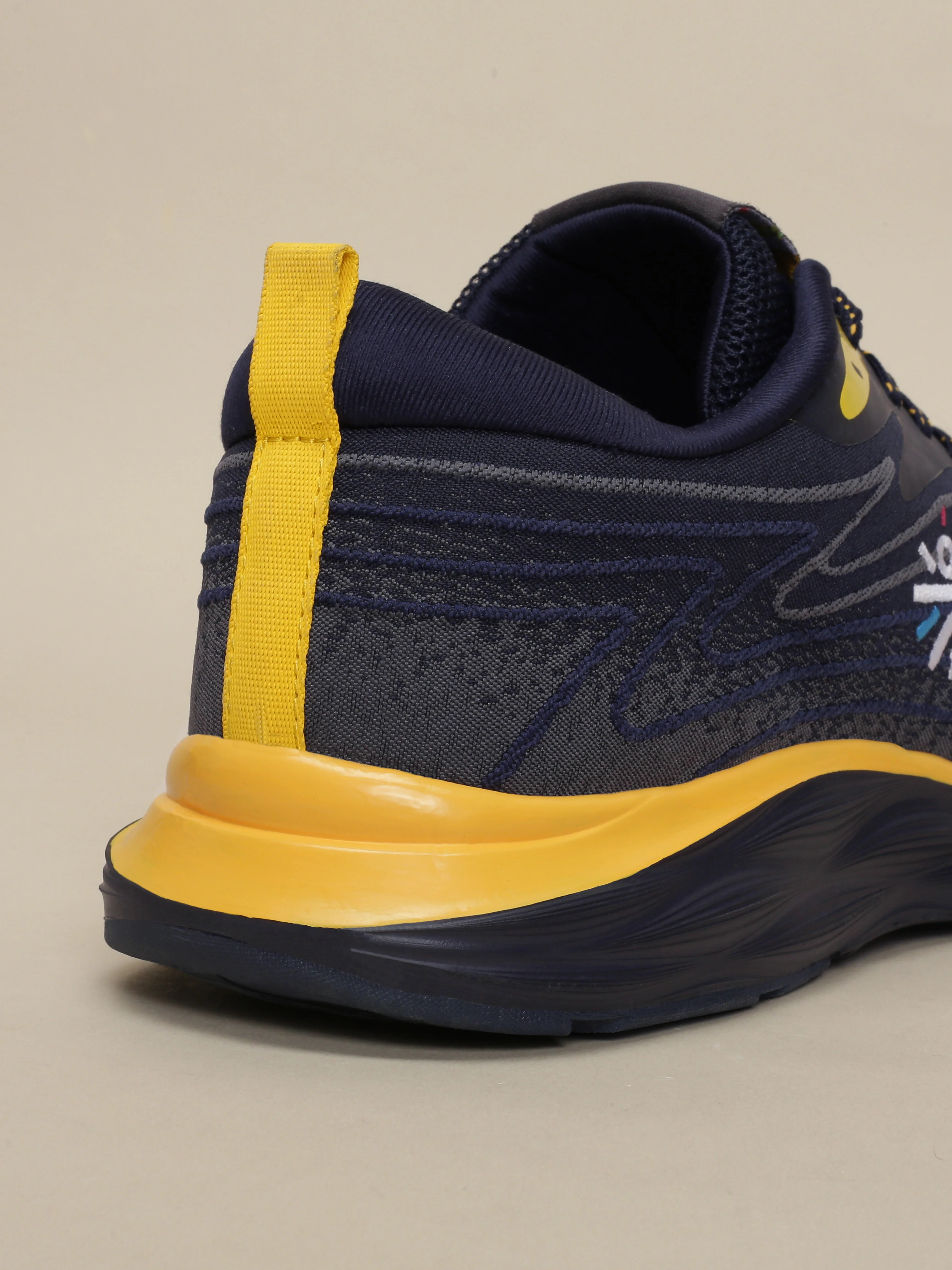 cult Men's DynamicWave Running Shoes - Navy - Image 8