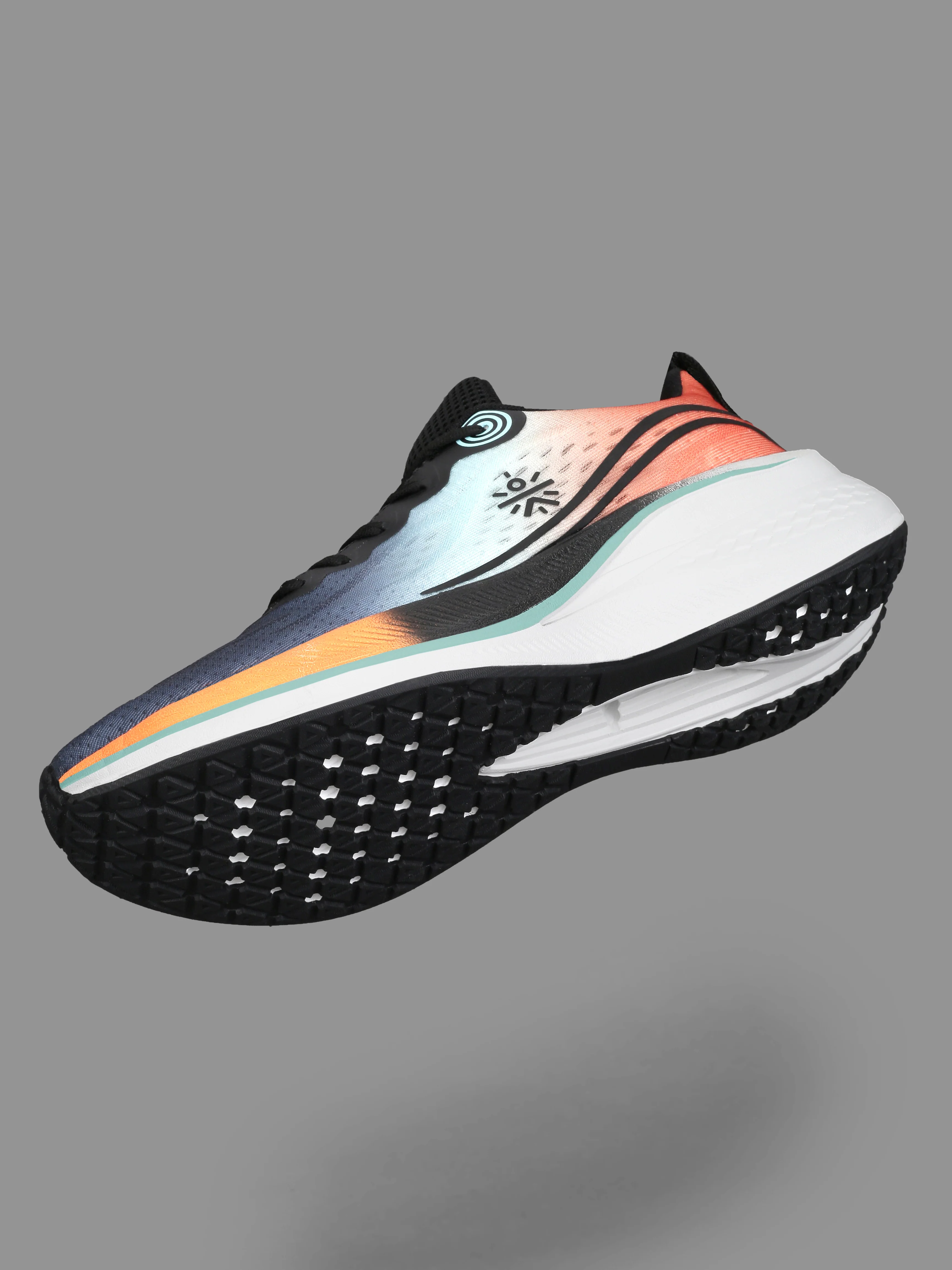 cult Men's Dynex Running Shoes - Black/Orange - Image 11