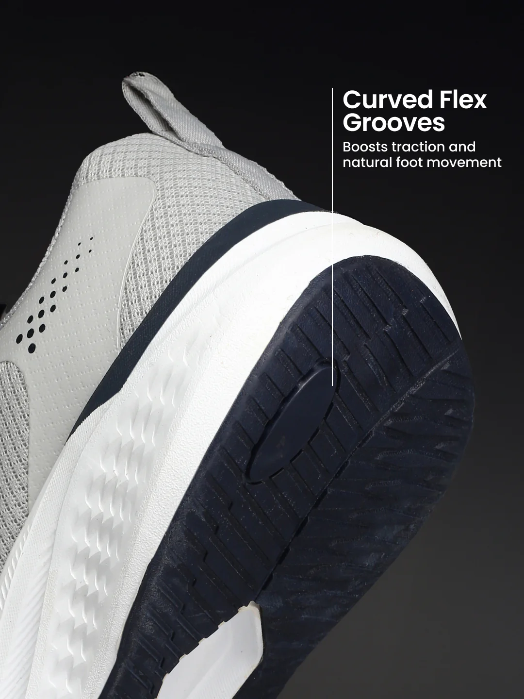 cult Men's DynoFlex Running Shoes - Lt.Grey - Image 5