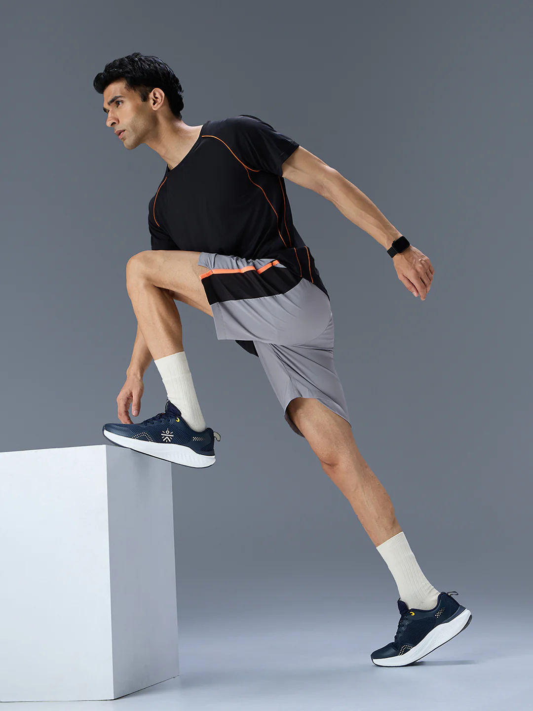 cult Men's DynoFlex Running Shoes - Navy - Image 2