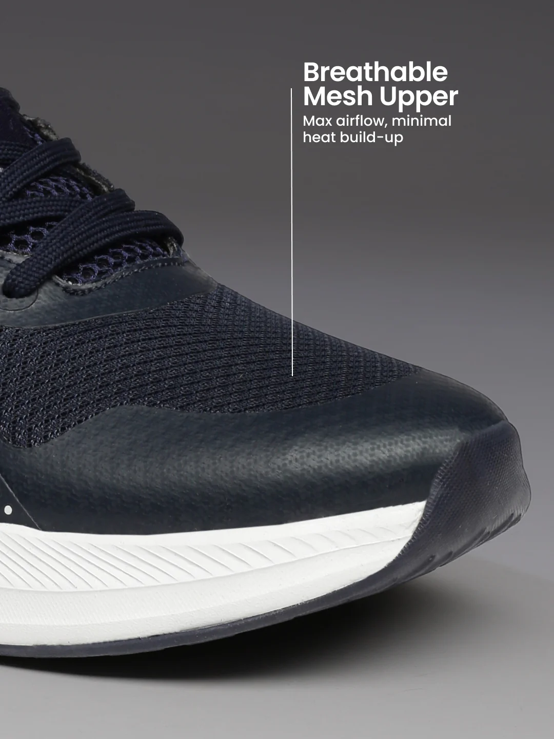 cult Men's DynoFlex Running Shoes - Navy - Image 6