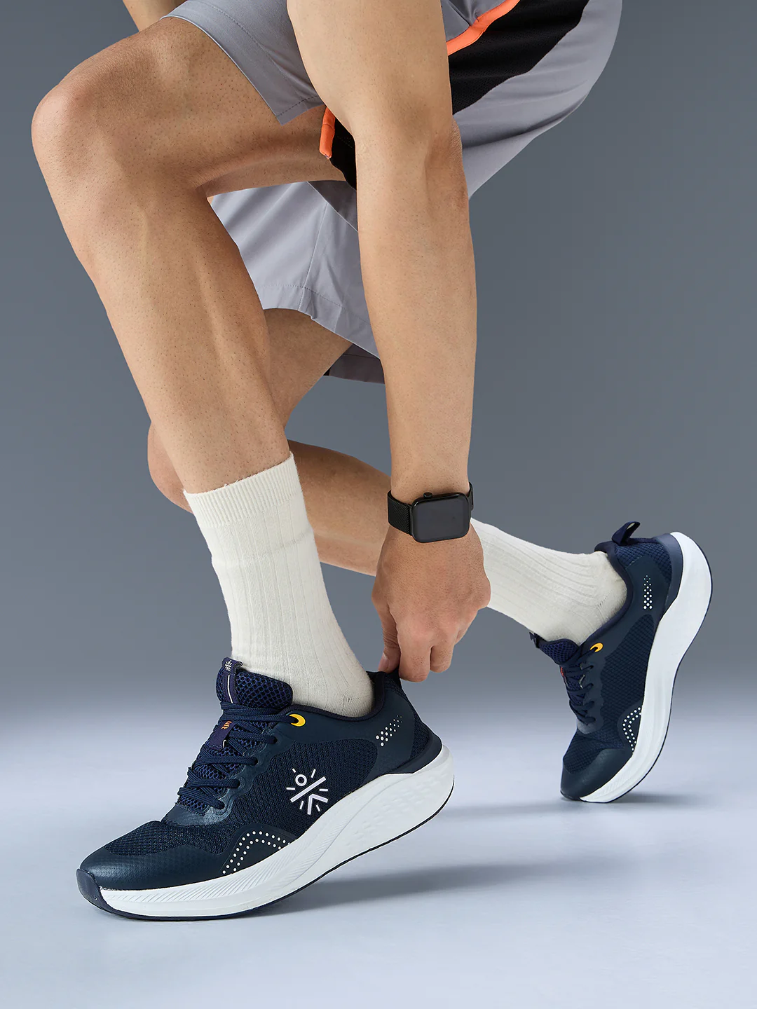cult Men's DynoFlex Running Shoes - Navy - Image 7