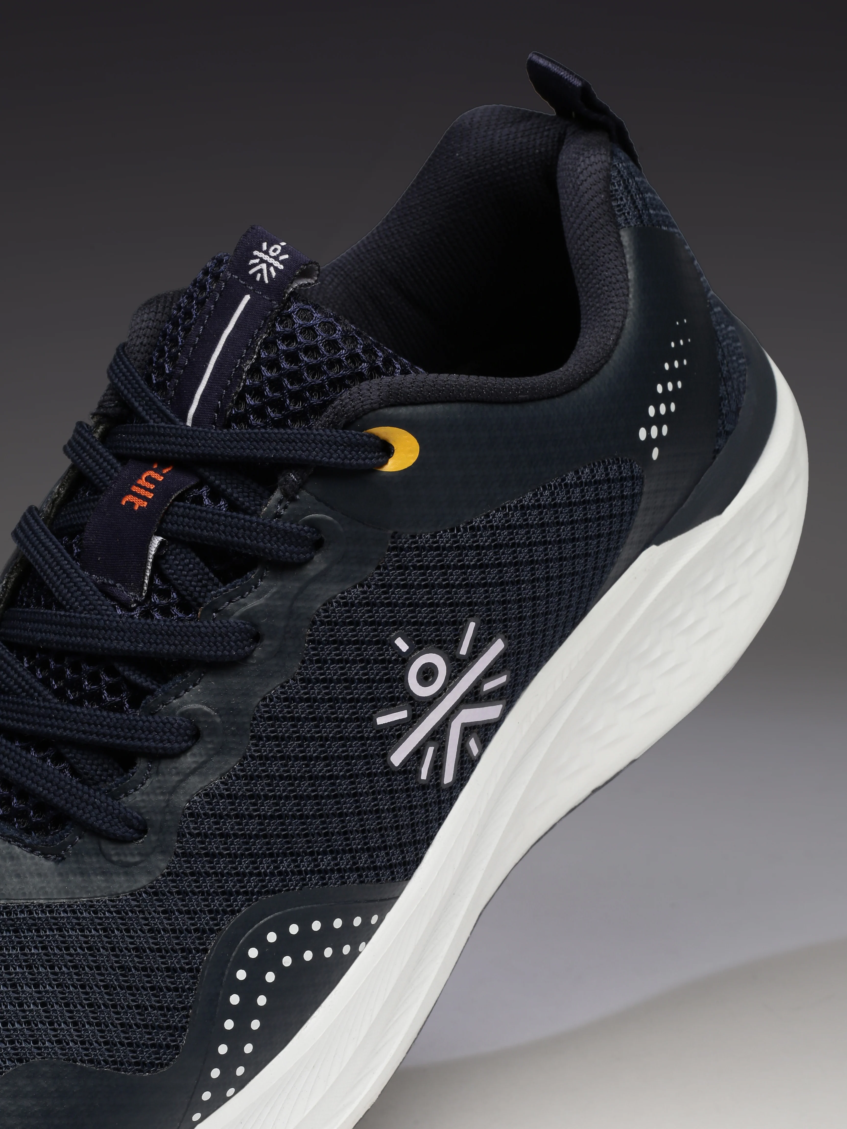cult Men's DynoFlex Running Shoes - Navy - Image 8
