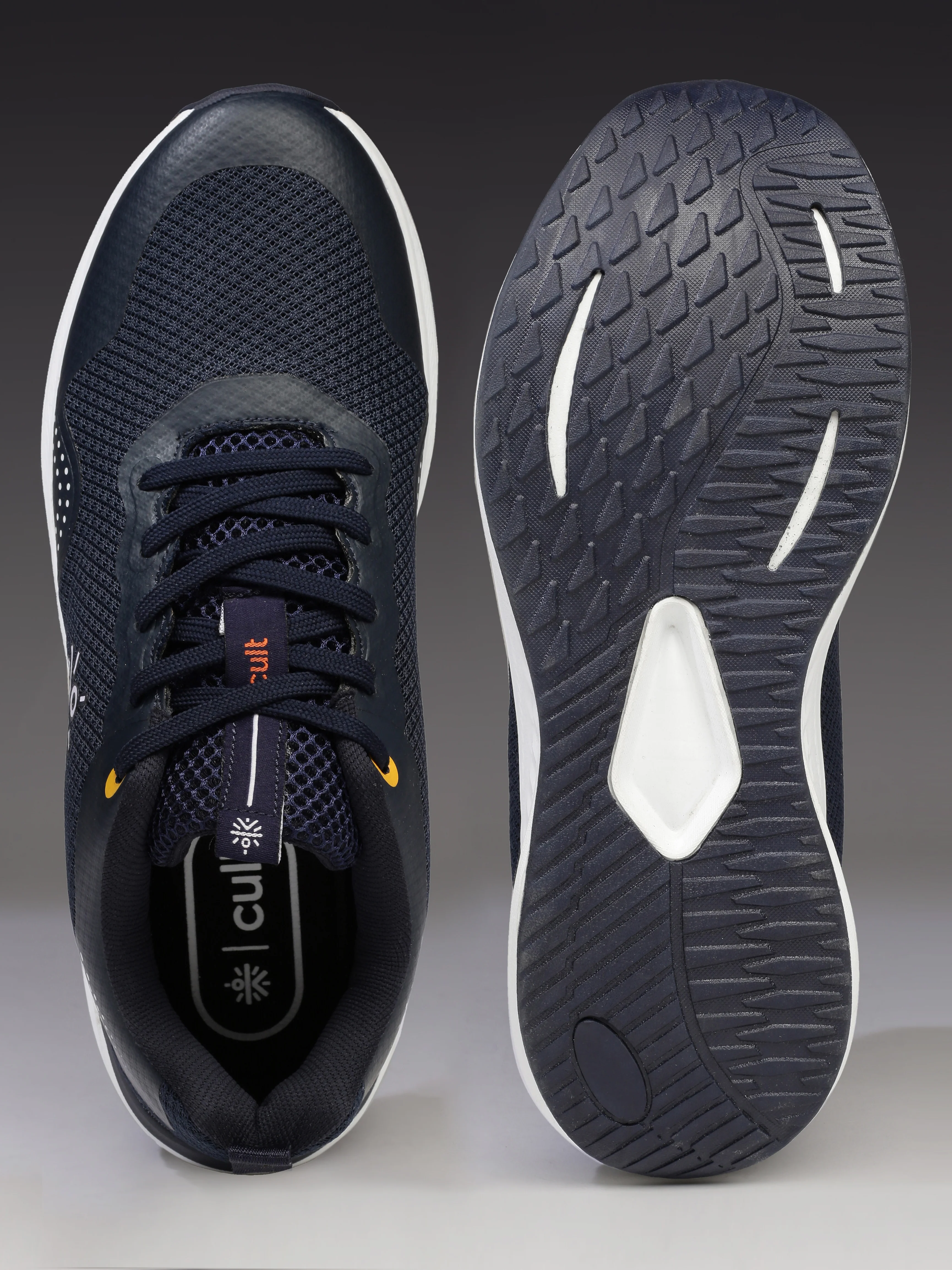 cult Men's DynoFlex Running Shoes - Navy - Image 9