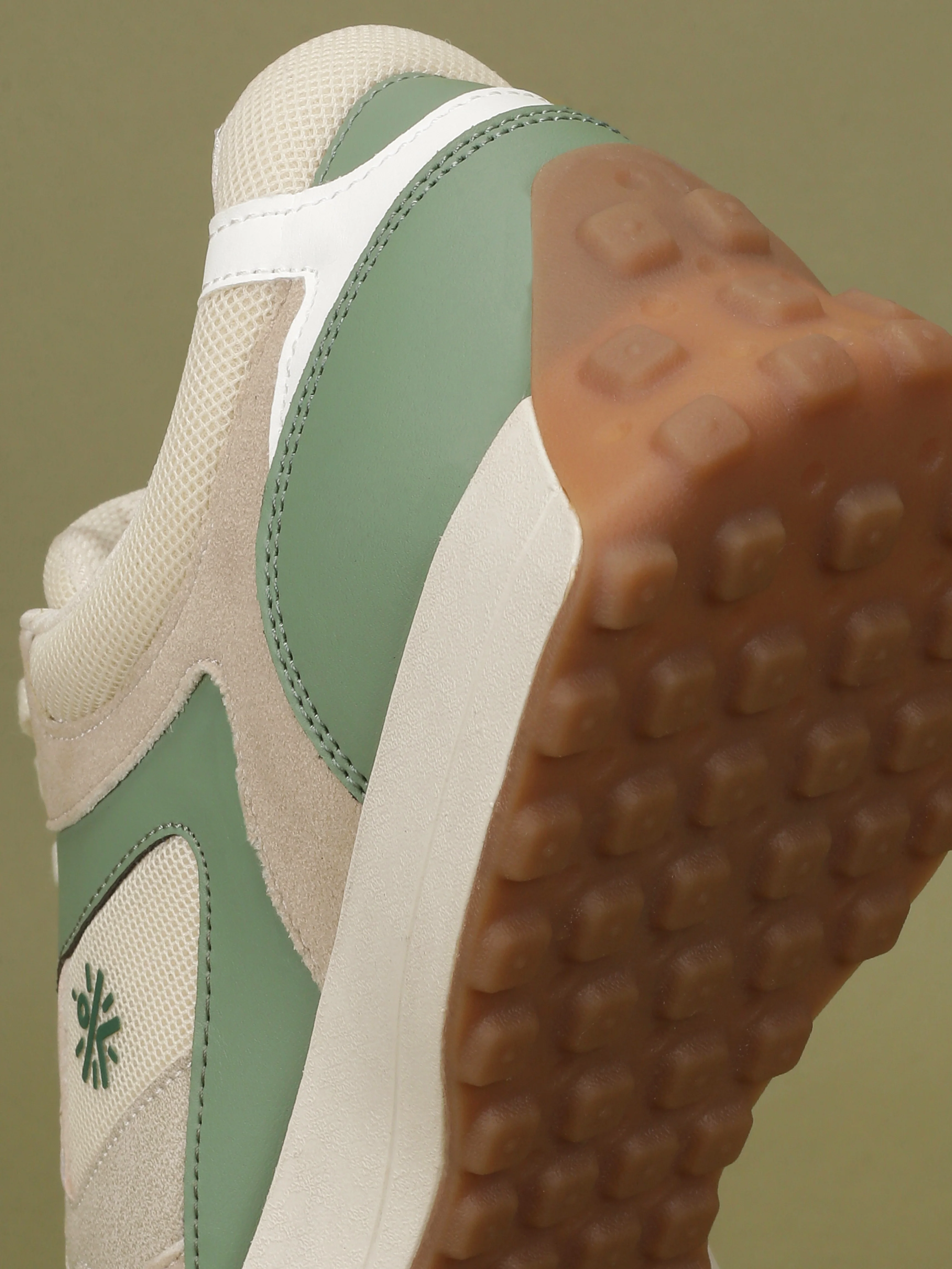 cult Men's EasyBreezy Sneakers - Beige/Olive - Image 12