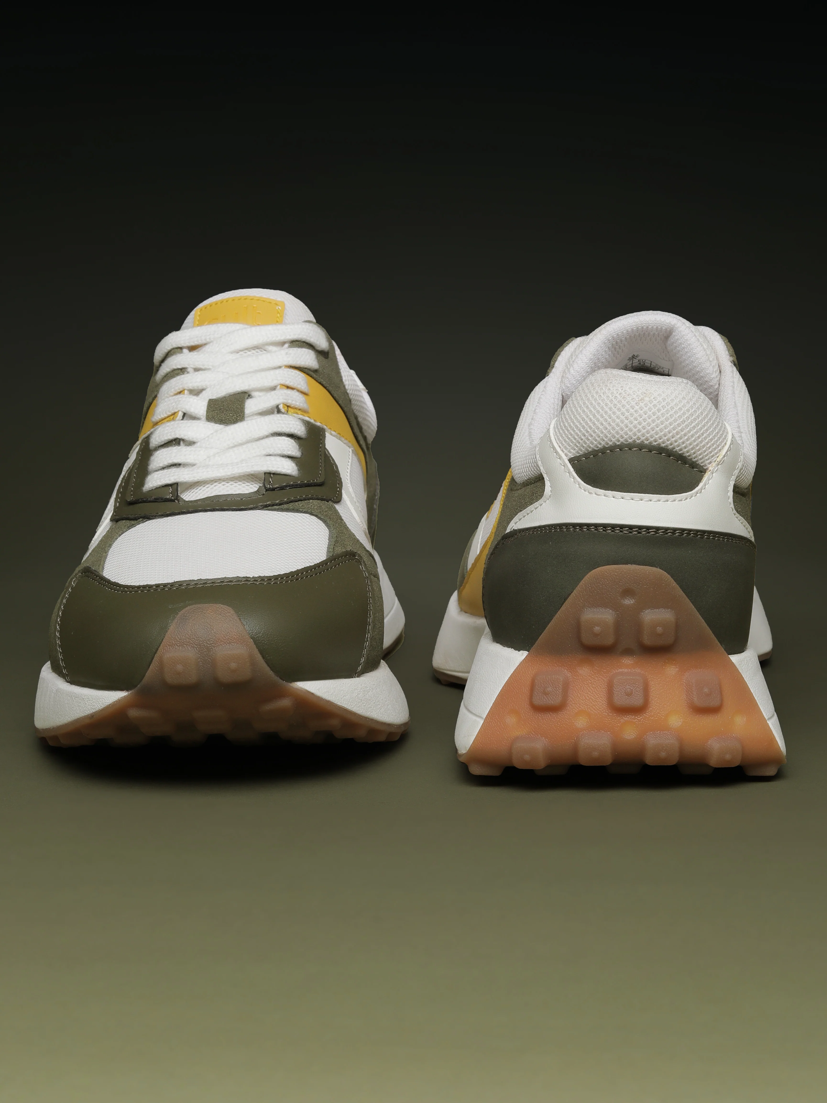 cult Men's EasyBreezy Sneakers - White/Olive - Image 10